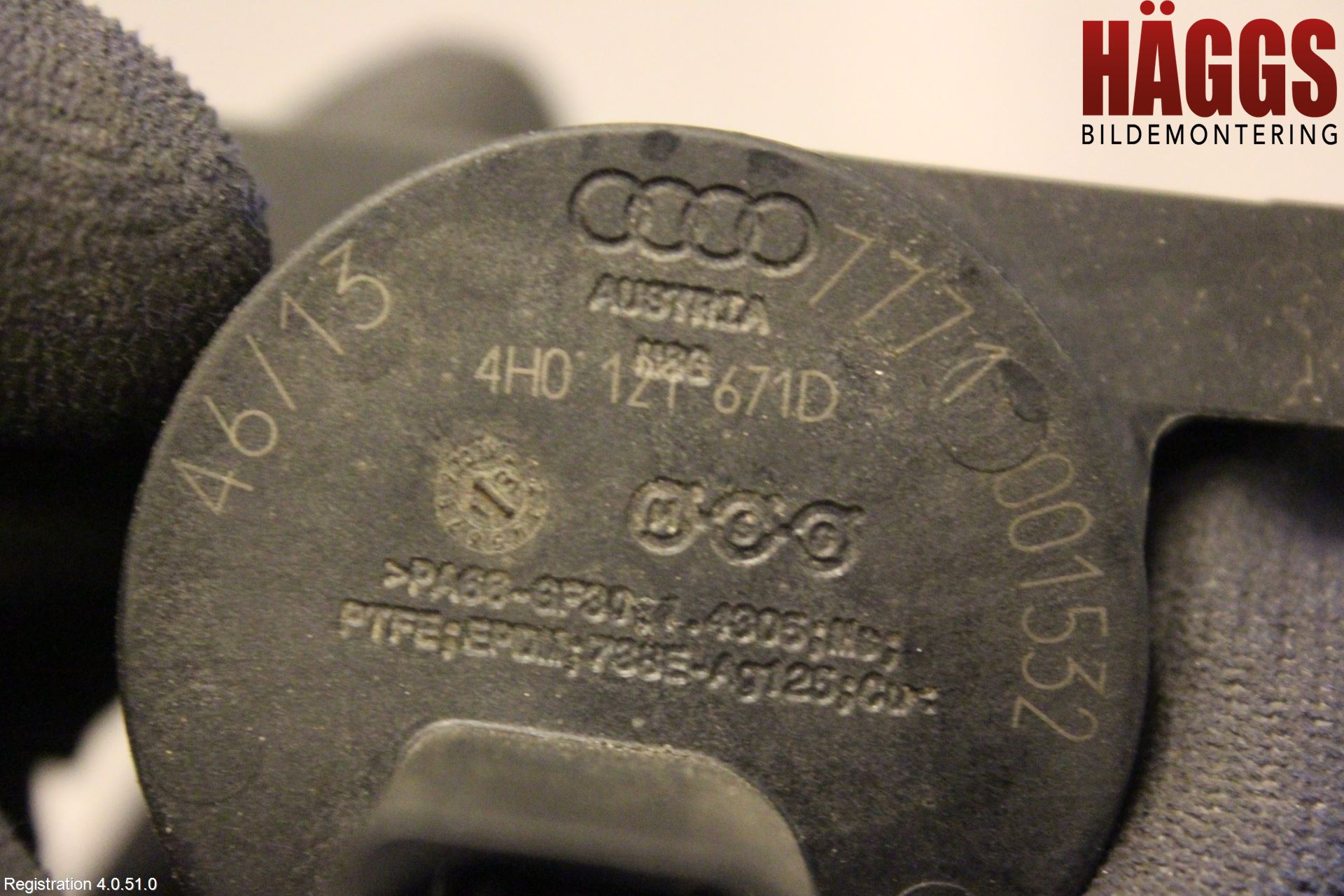 Audi A4 12-15 Värmeventil