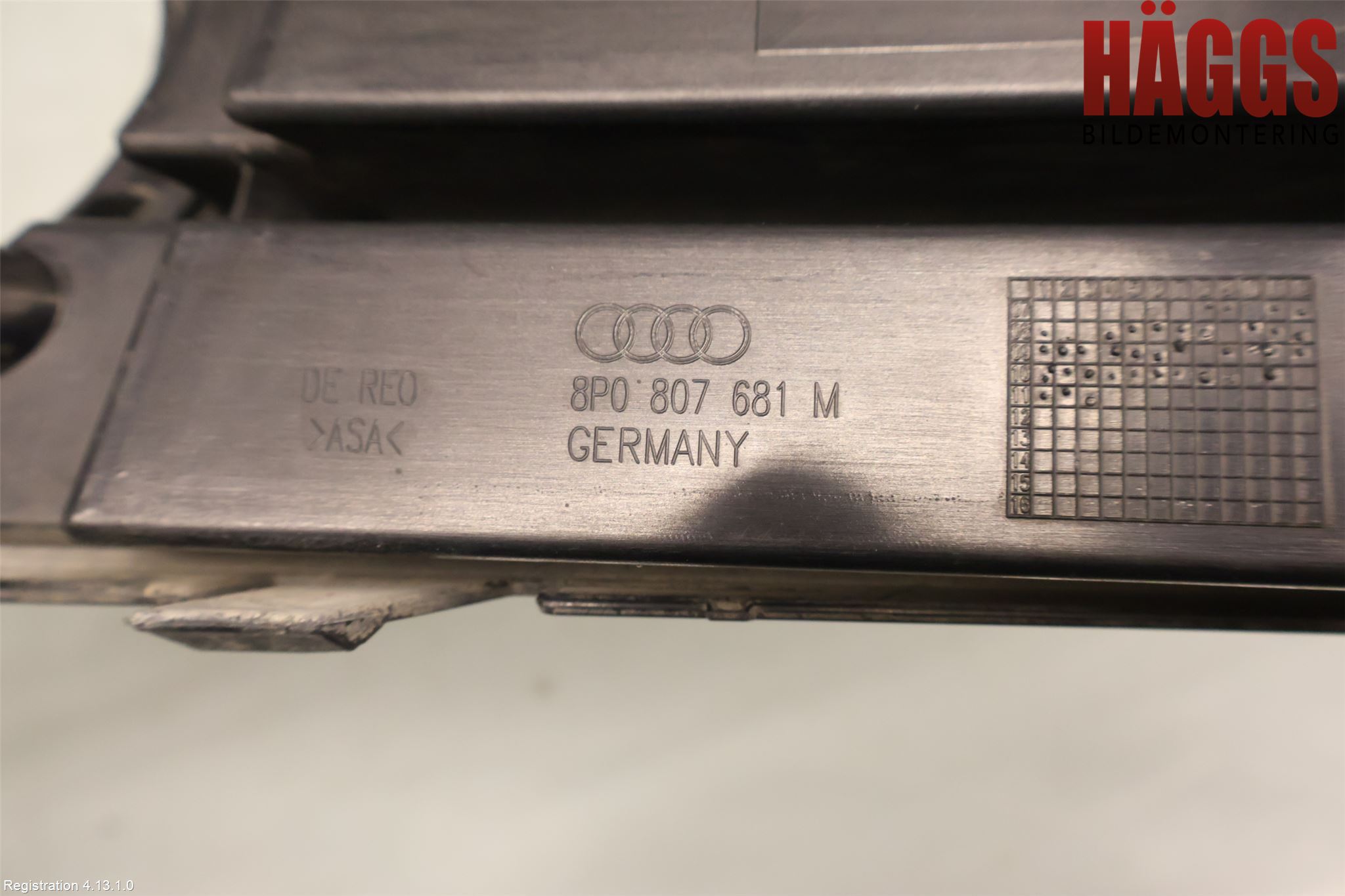 Audi A3/S3 05-13 Dimljussarg Fram