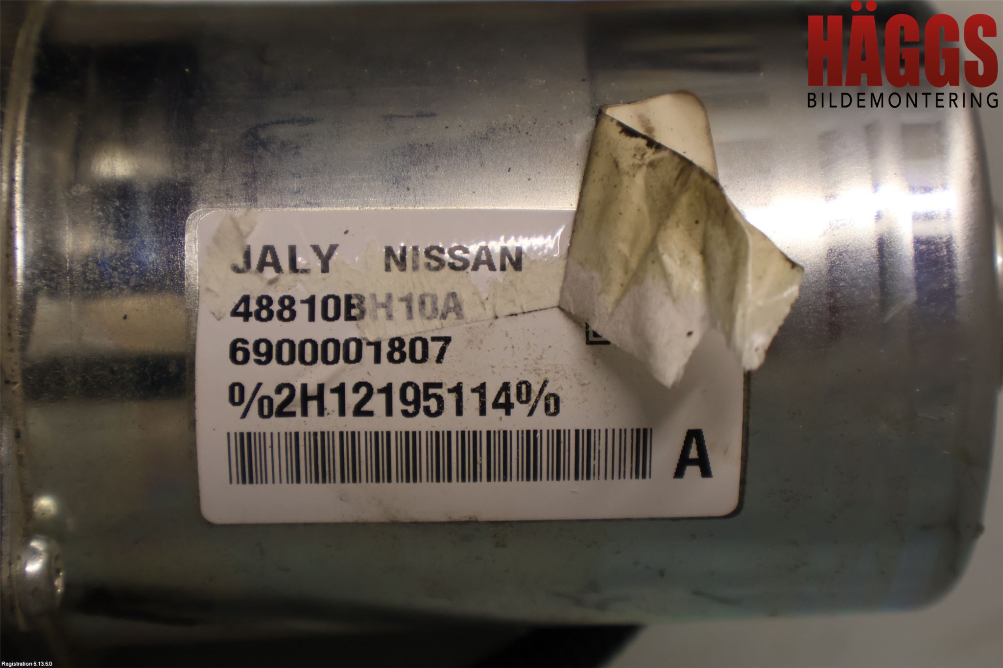 Nissan NOTE E11 06-14 Rattaxelagg Med Inb Servo