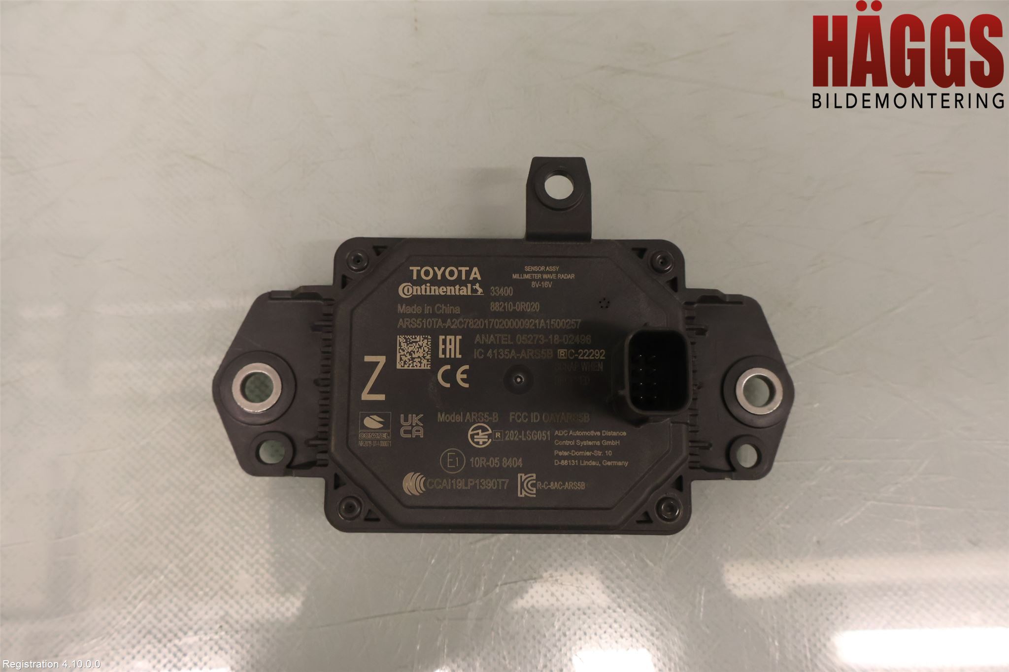 Toyota RAV4 19- Sensor Adaptiv Farthållare