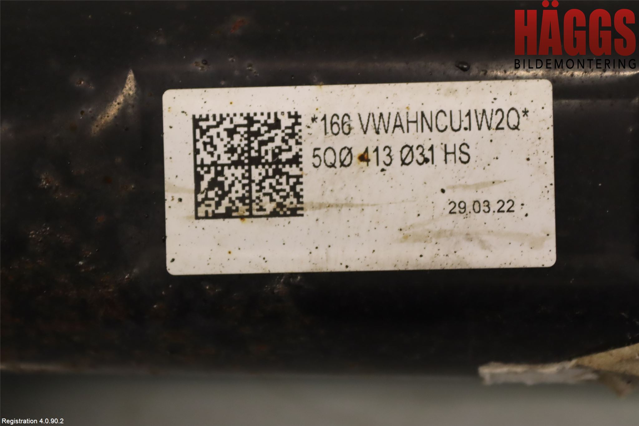 Volkswagen VW T-ROC 18- Fjäderben Fram Höger