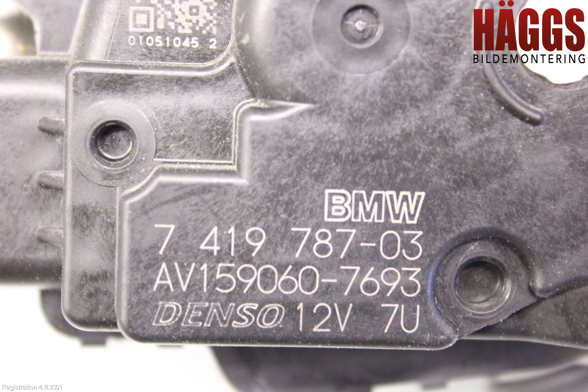 Mini ONE/COOPER 5DR F55 14-24 Torkarmotor Vindruta