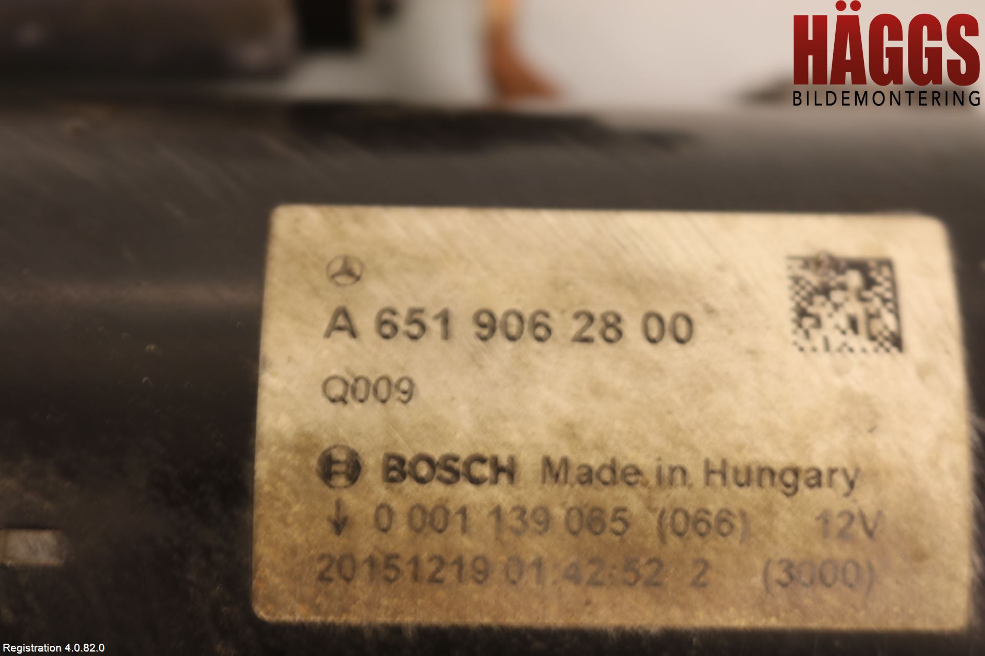 Mercedes-Benz MB E-KLASS (W212) 09-16 Startmotor Diesel