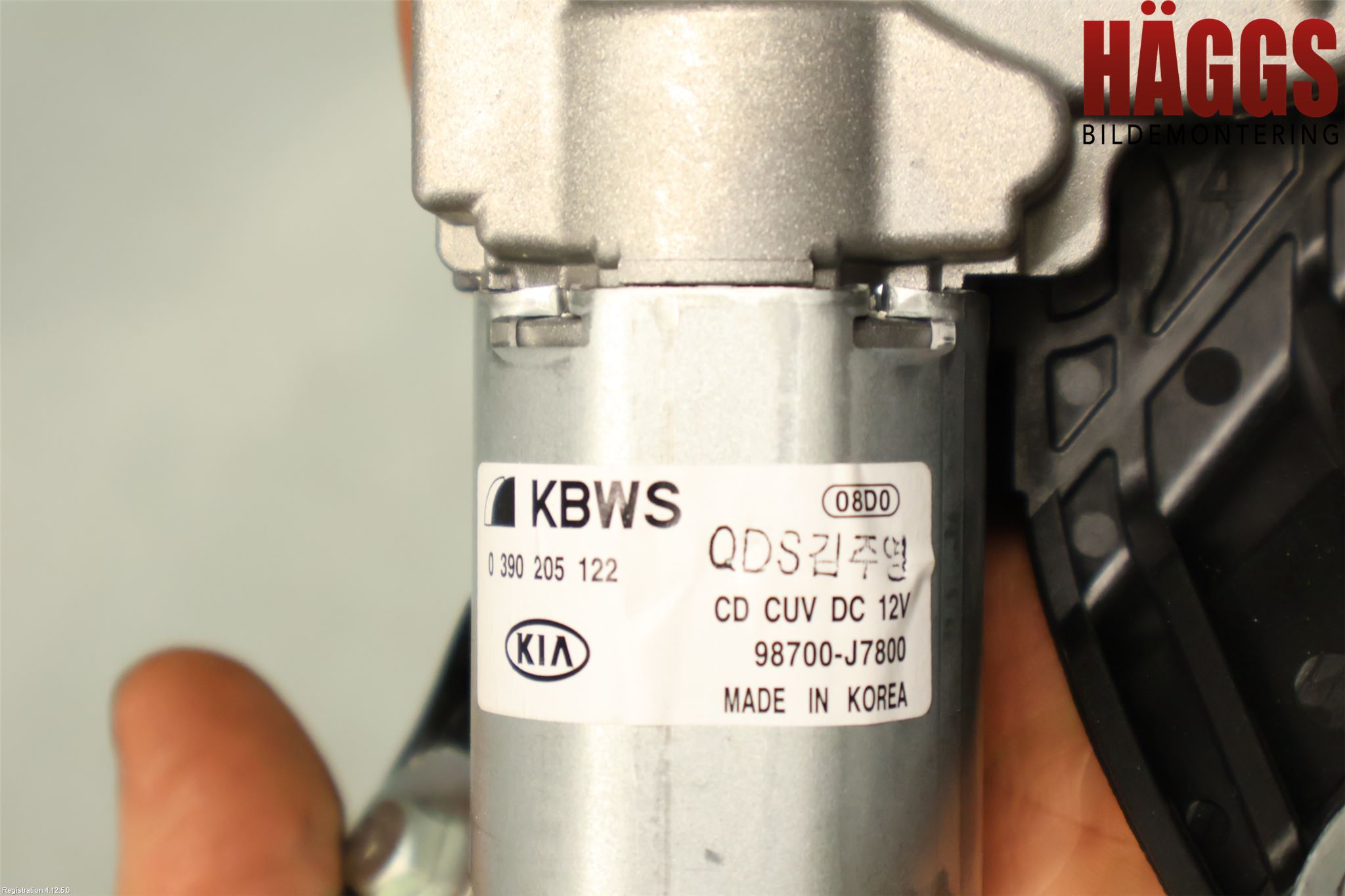 Kia XCEED 19- Torkarmotor Baklucka