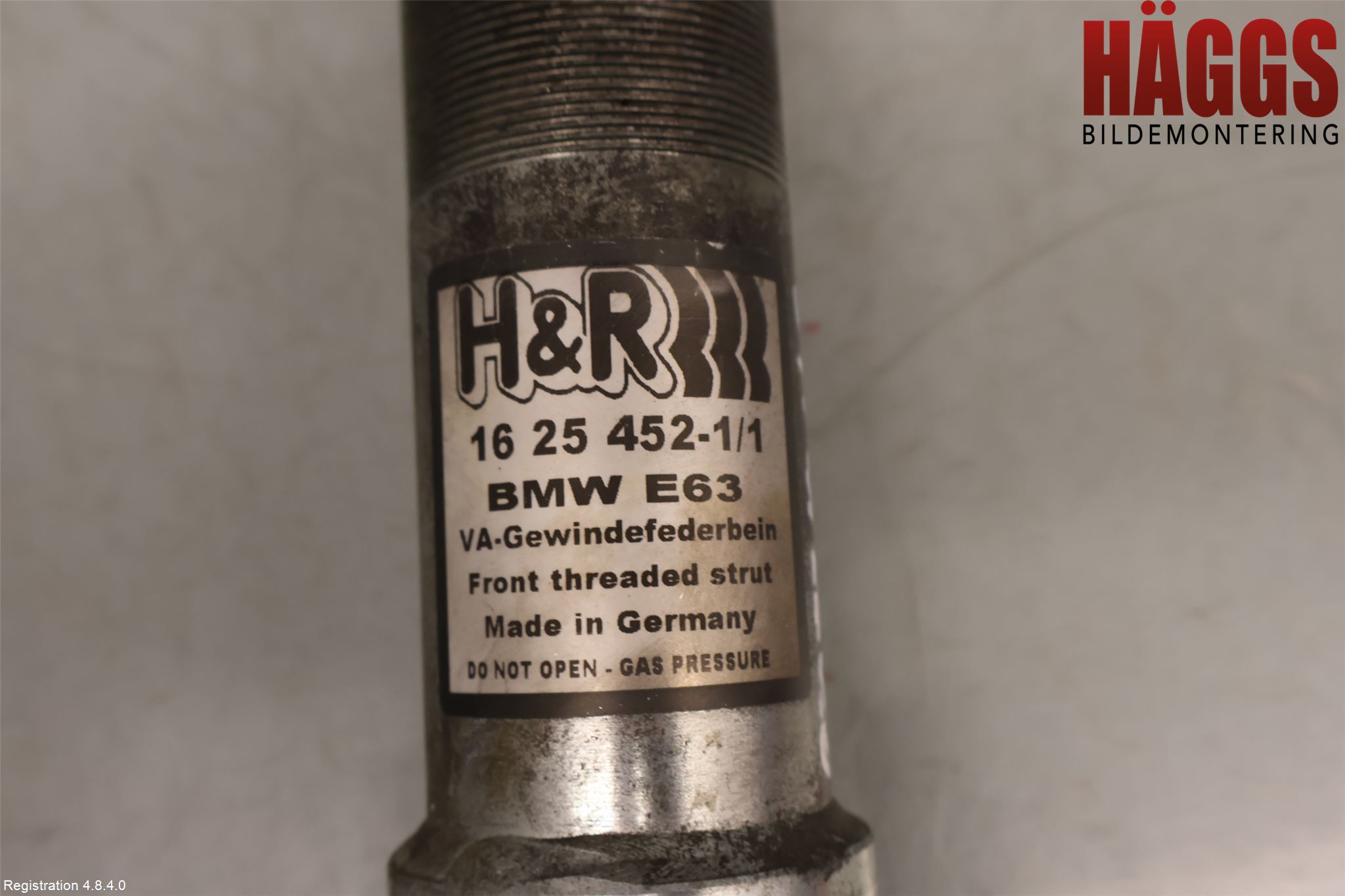 BMW 6 E63/64    02-10 Fjäderben Fram Vä Hö