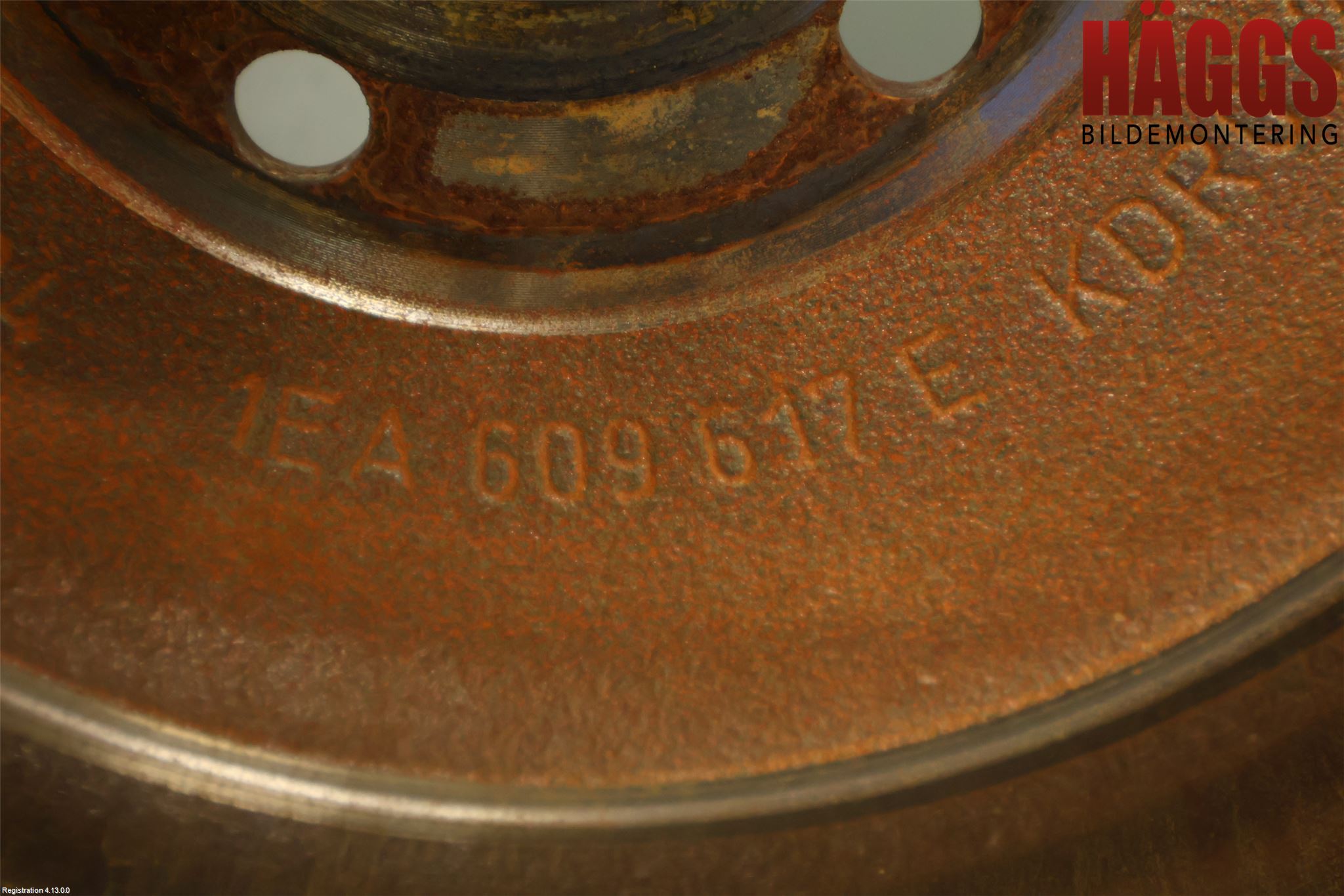 Volkswagen VW ID.4 21- Bromstrumma Bak
