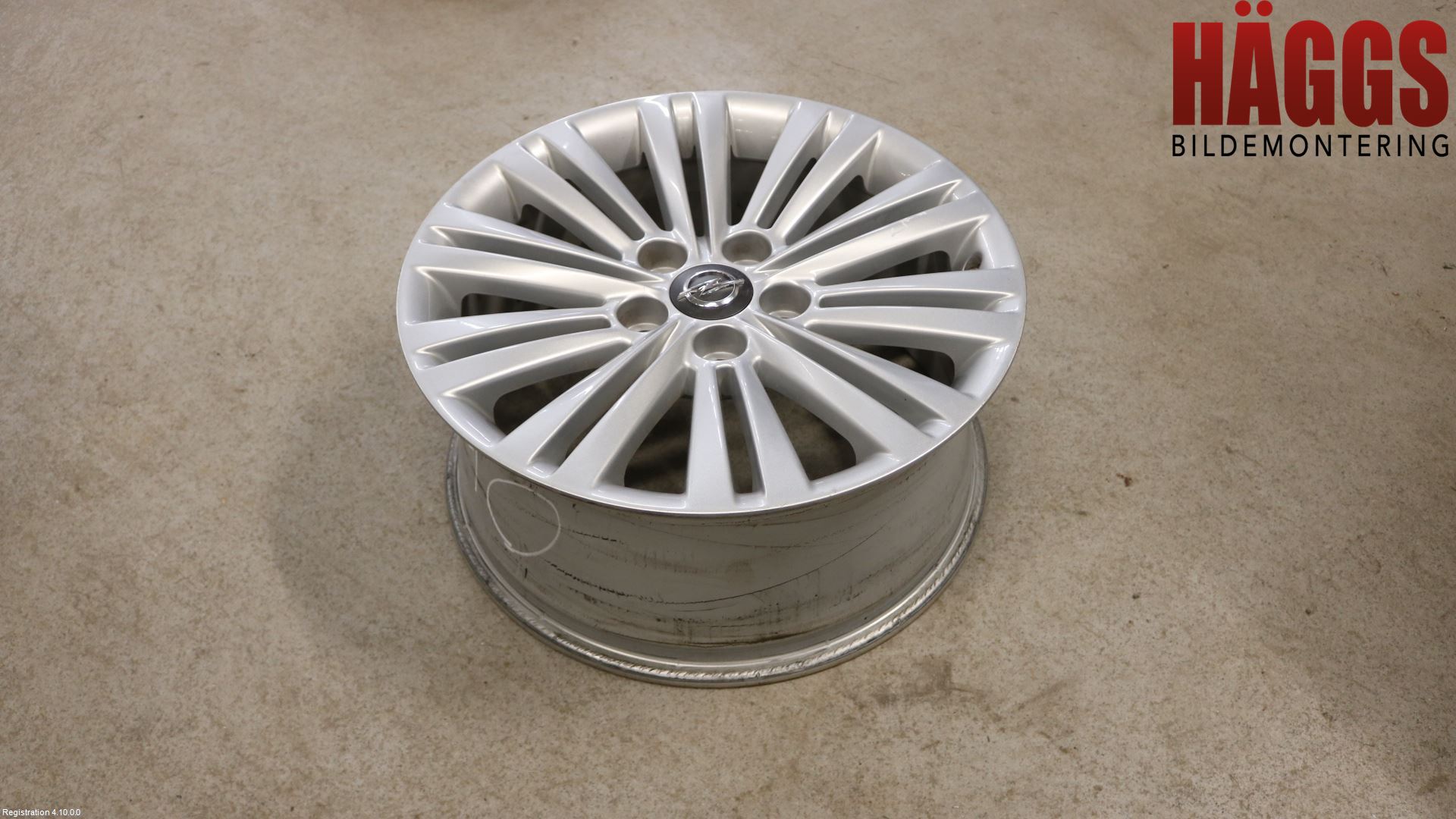 Opel INSIGNIA 09-16 Fälg Aluminium