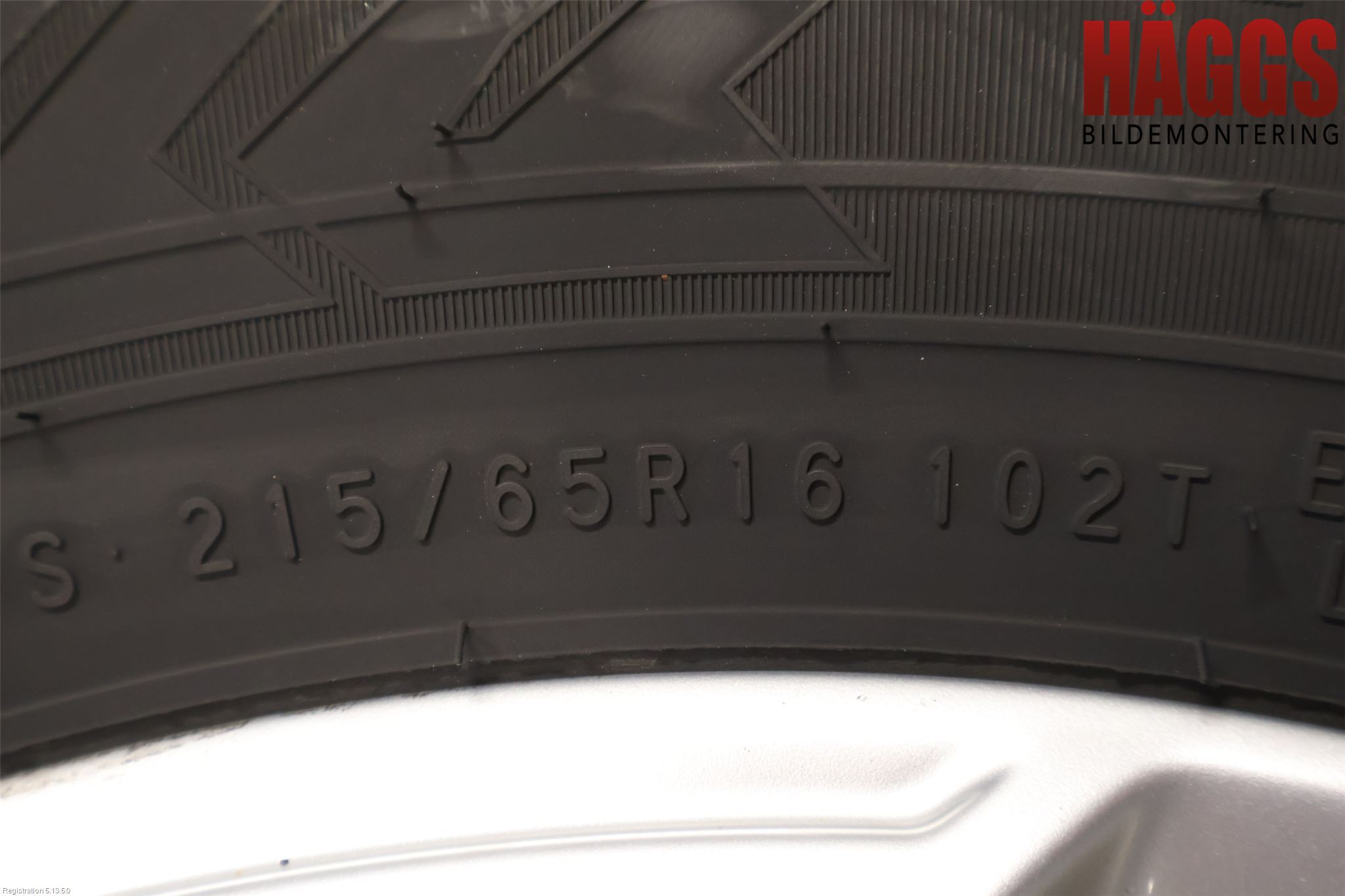 Volkswagen VW TIGUAN 07-16 Vinterdäck Alumfälg 4St
