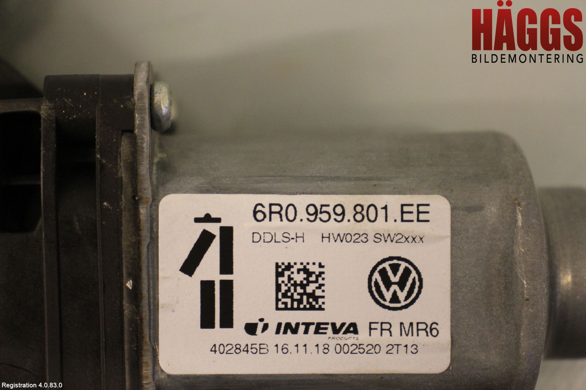 Volkswagen VW AMAROK 2H 10-22 Fönsterhissmotor