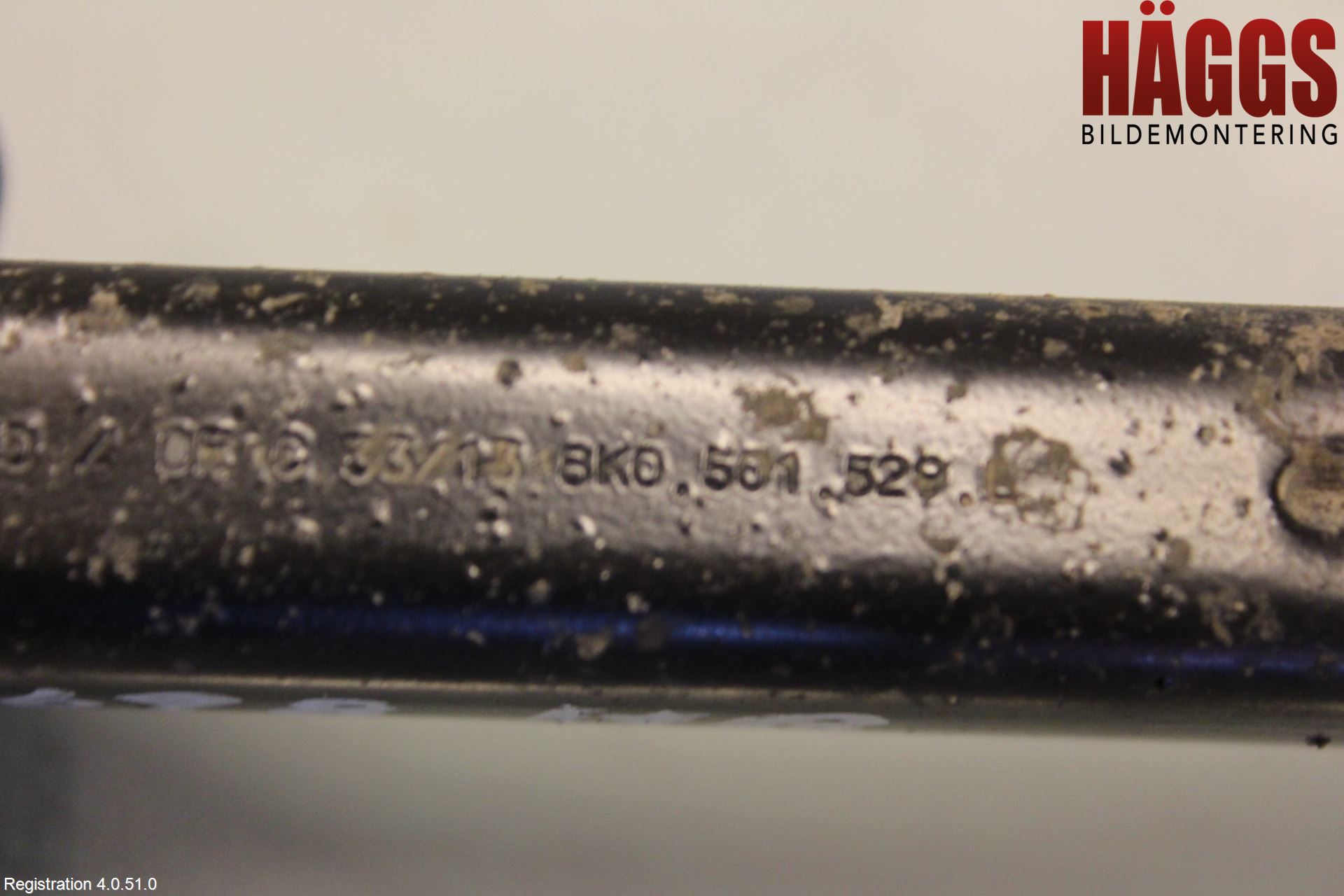 Audi A4 12-15 Bärarm Bak Höger