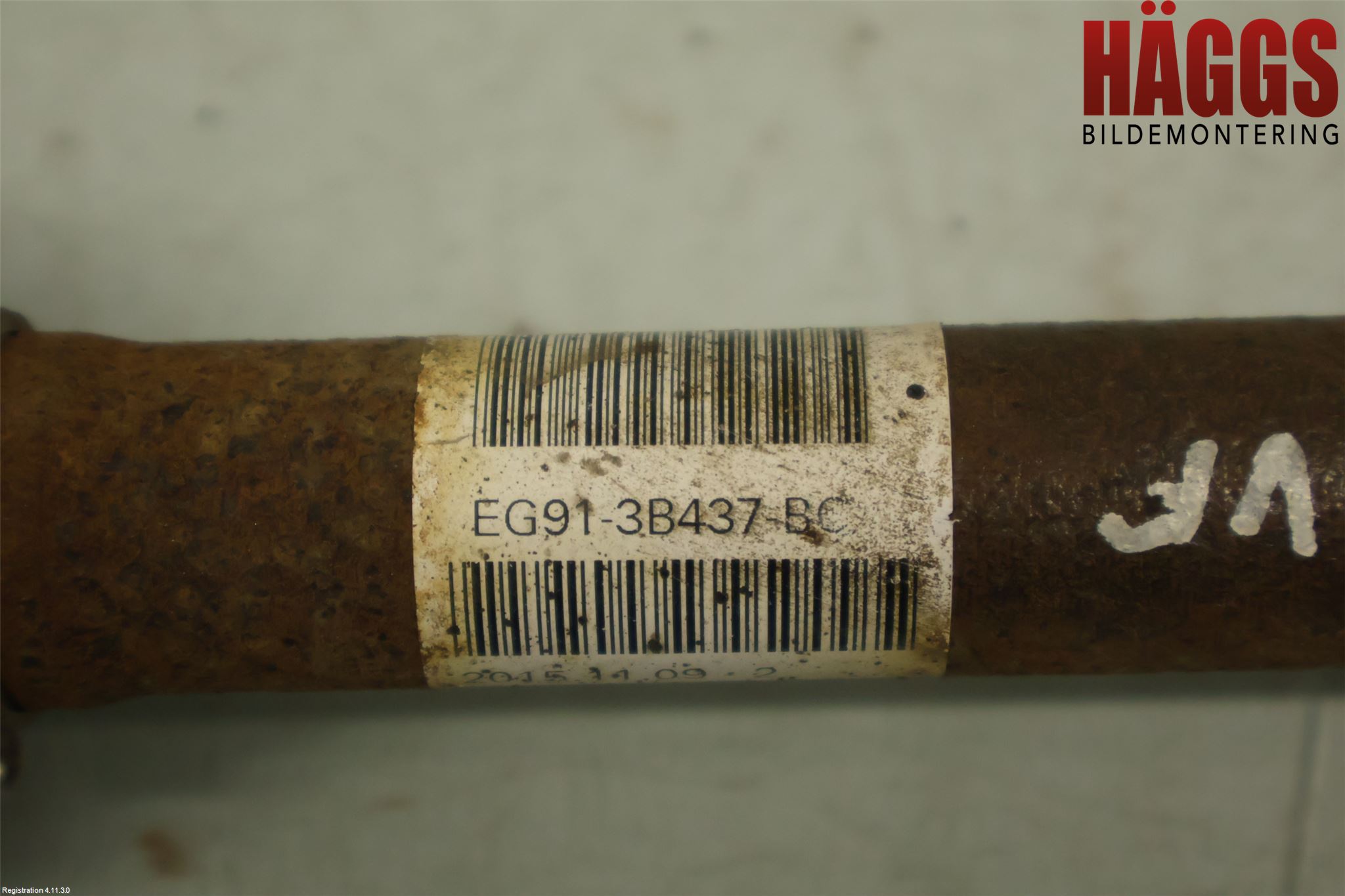 Ford MONDEO 15-22 Drivaxel Fram Vänster