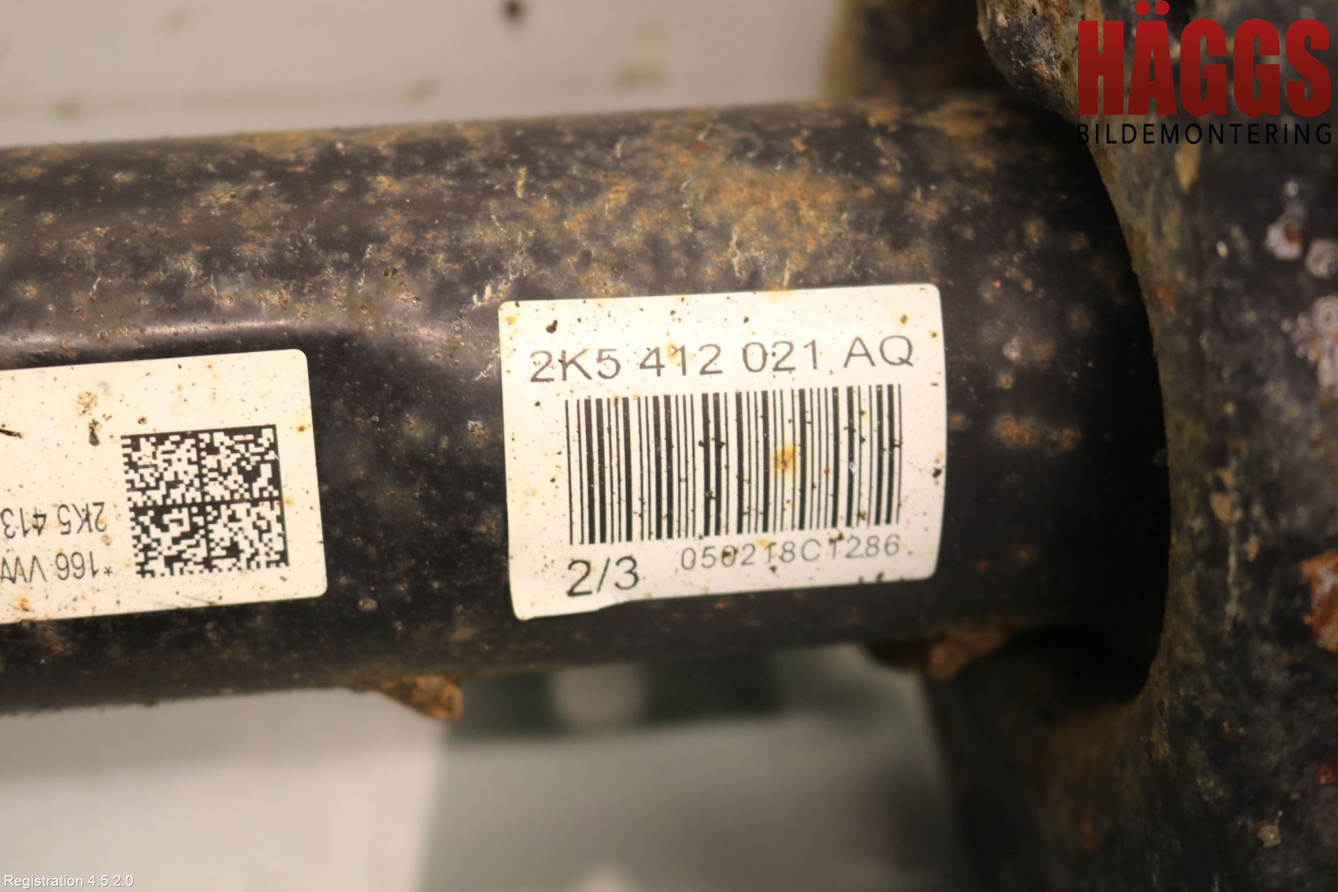 Volkswagen VW CADDY 16-20 Fjäderben Fram Höger
