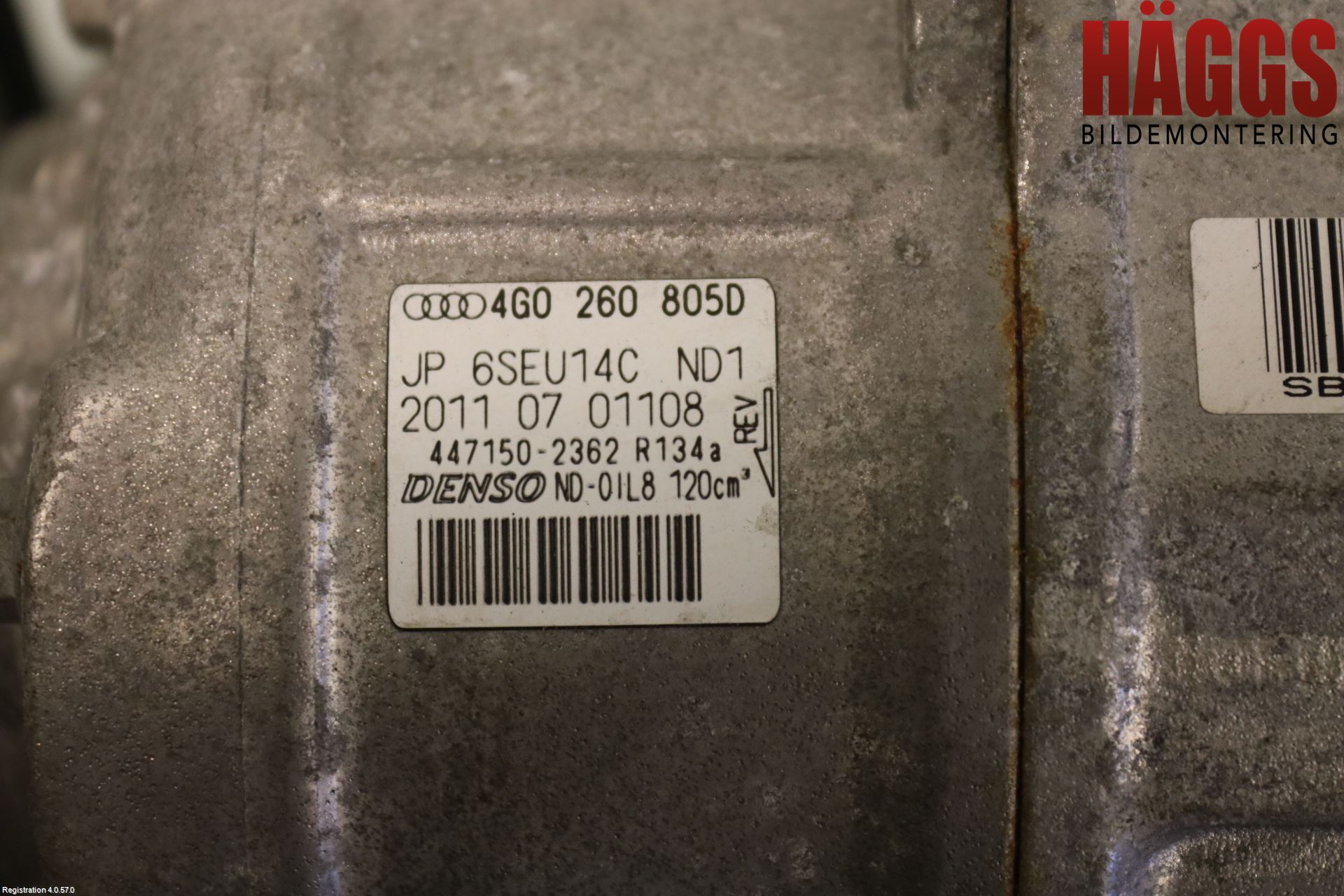 Audi A6/S6 4G 11-18 Ac Kompressor
