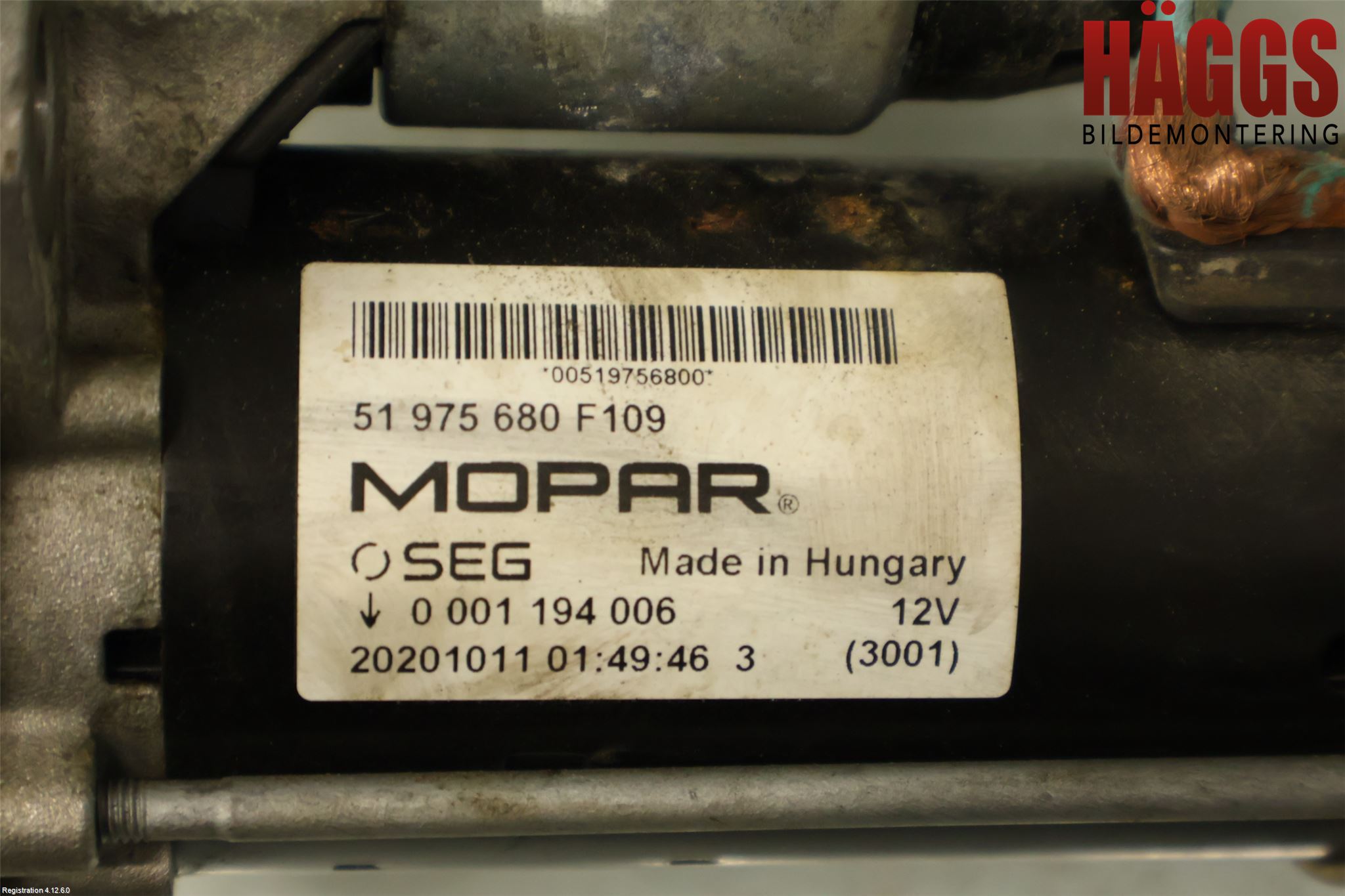 Jeep RENEGADE Startmotor