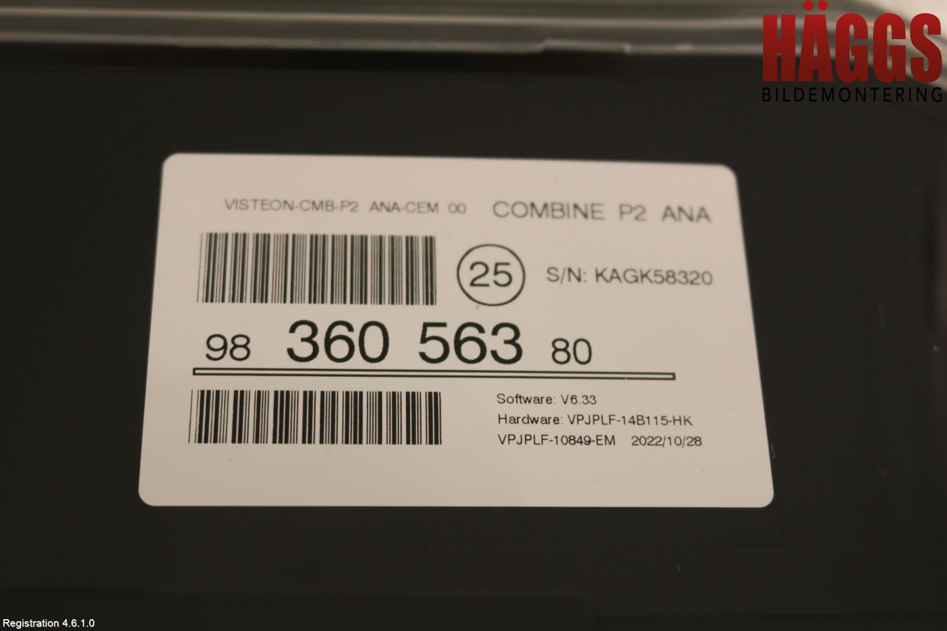 Peugeot 208/E-208 20- Instrument Komb