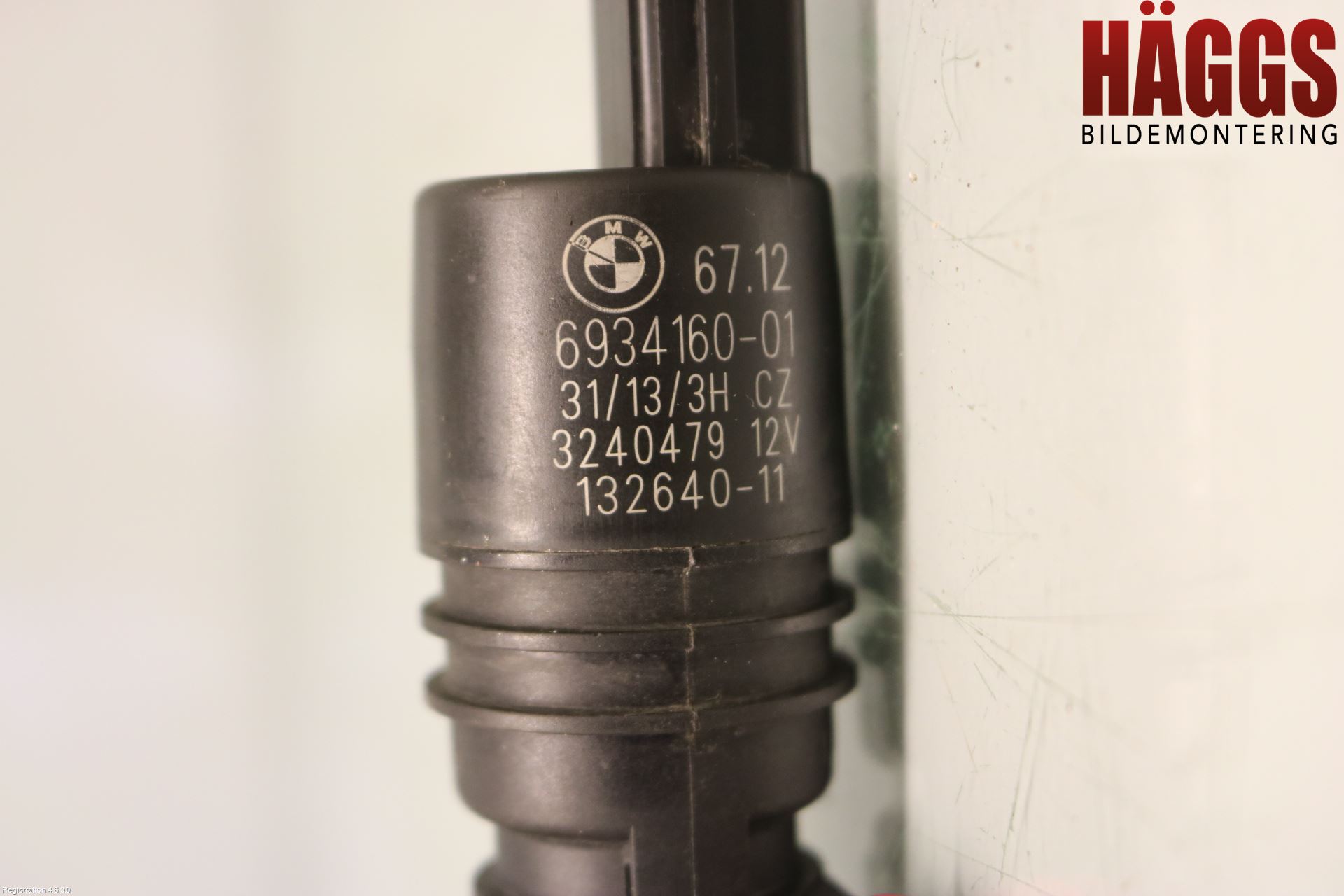 BMW 7 F01/02/03/04 09-15 Spolarpump Vindruta