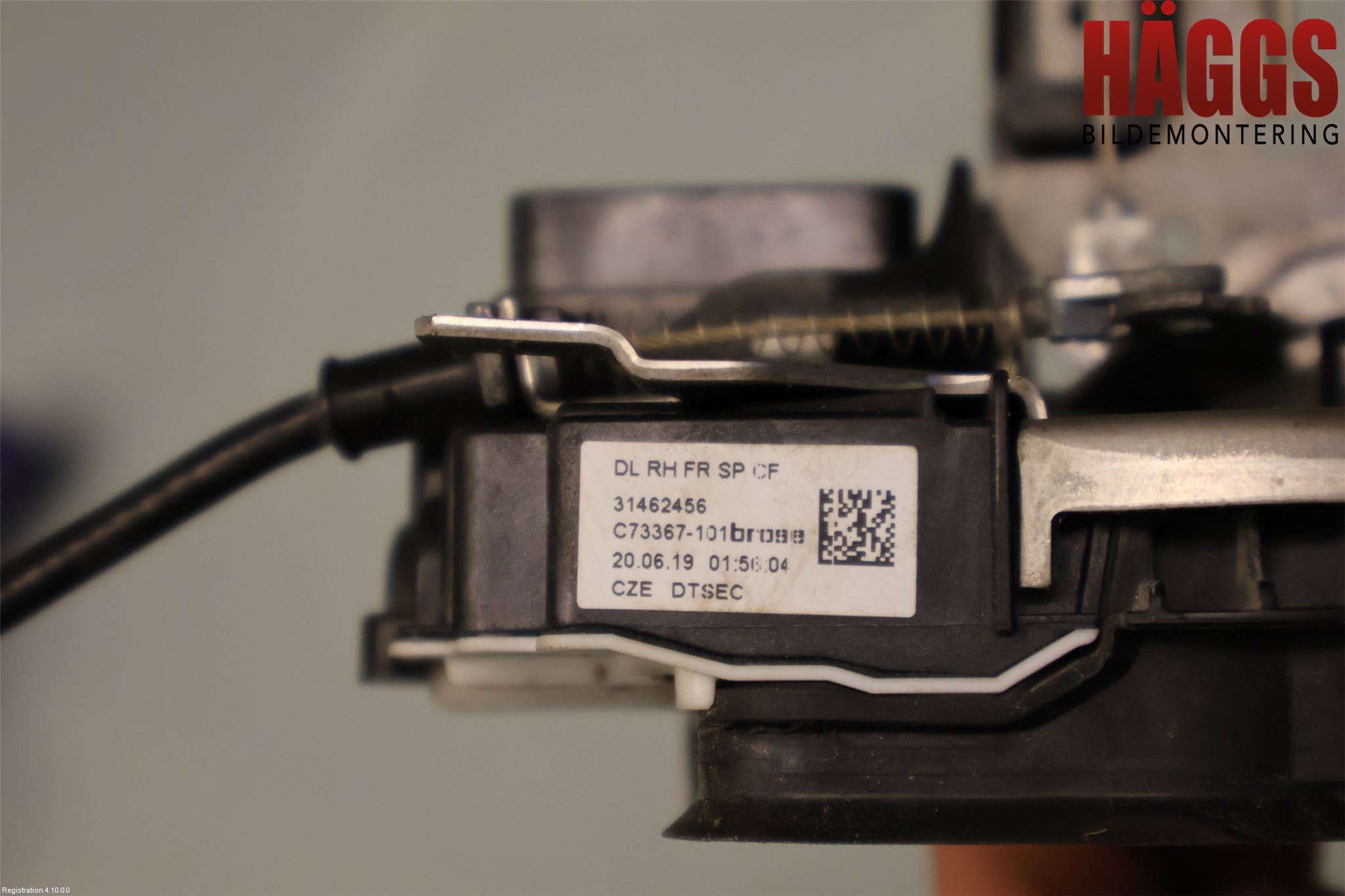 Volvo V60 19- Låskista-Dörrlås