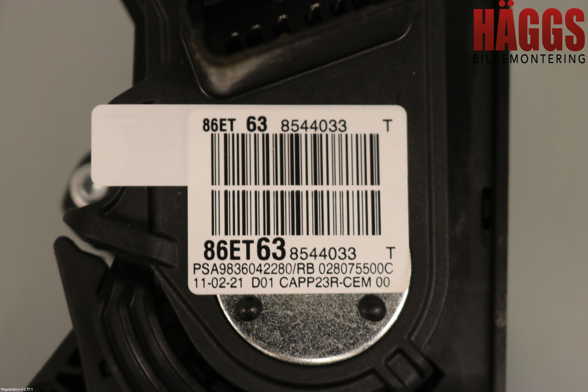 Citroen BERLINGO/E-BERLINGO 19- Gaspedal