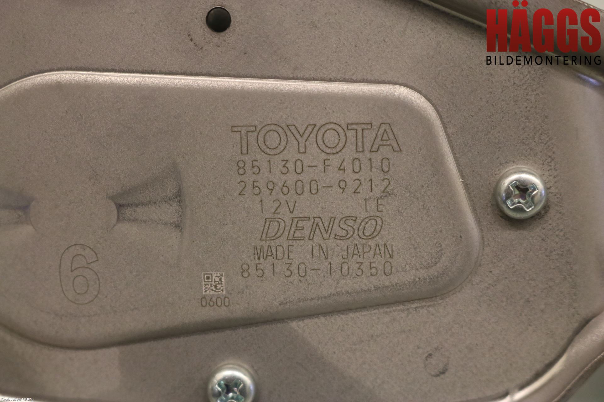 Toyota C-HR 16-23 Torkarmotor Baklucka