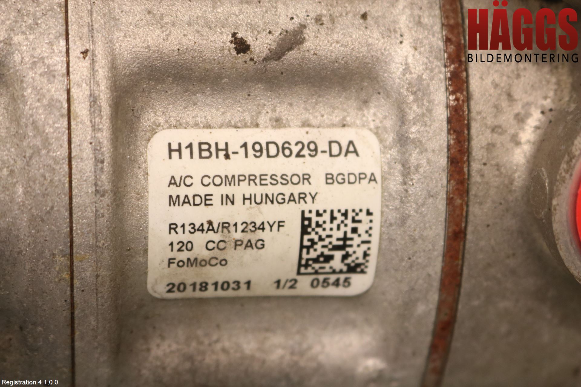 Ford FIESTA (VII) 18-23 Ac Kompressor