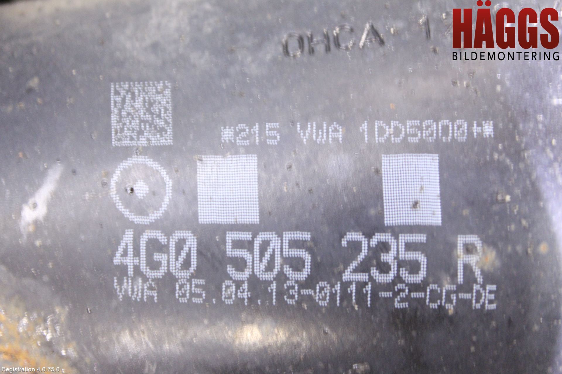 Audi A6/S6 4G 11-18 Bakaxelbalk