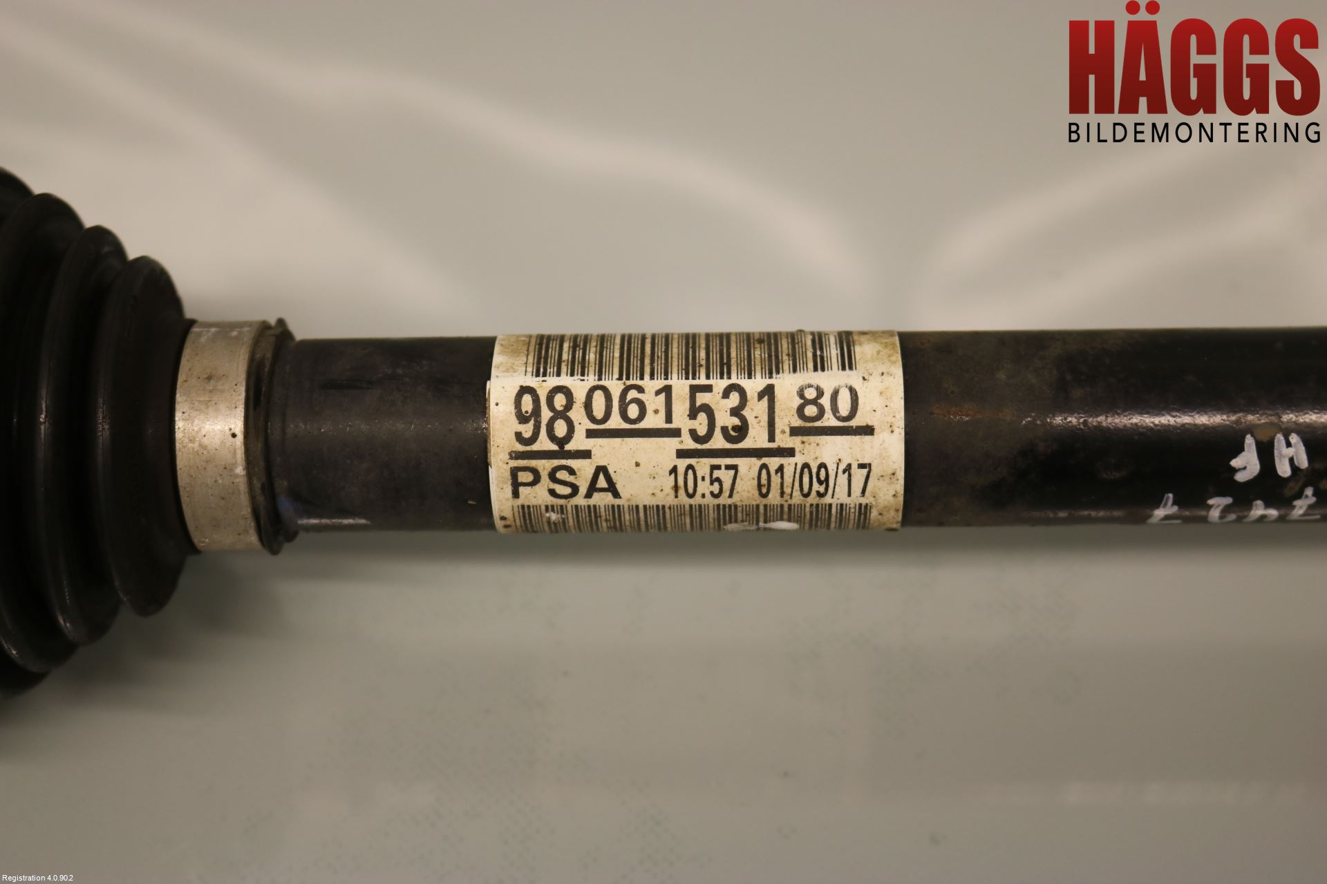 Peugeot EXPERT/E-EXPERT 17- Drivaxel Fram Höger