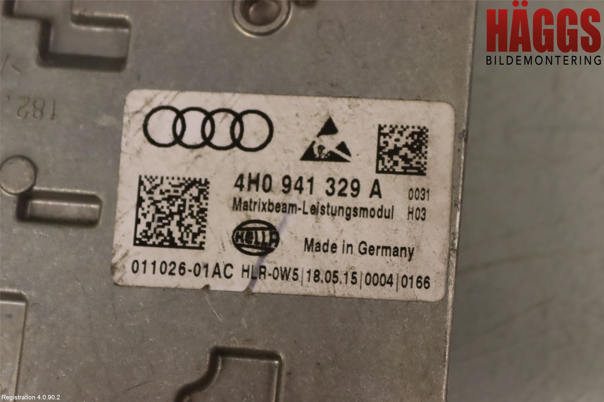 Audi A6 ALLROAD 12-18 Styrenhet Strålkastare