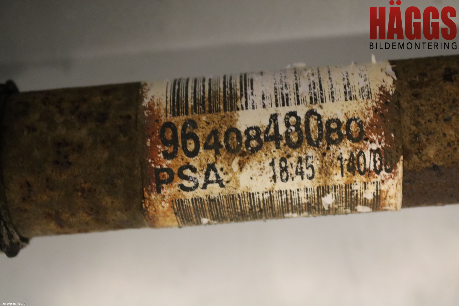 Peugeot 407 Drivaxel Fram Höger