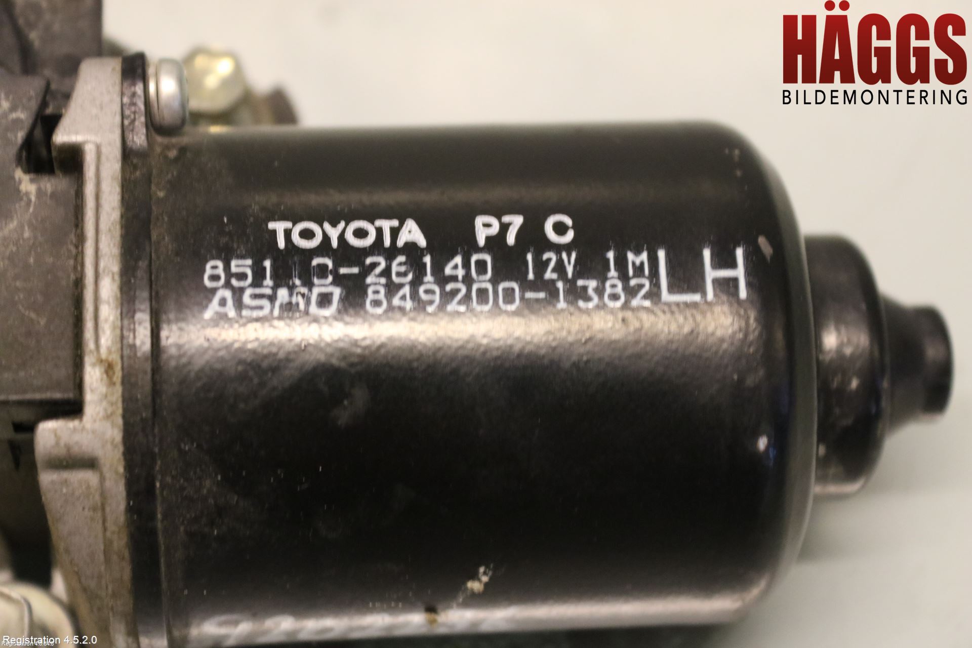 Toyota HI-ACE 06-12 Torkarmotor Vindruta