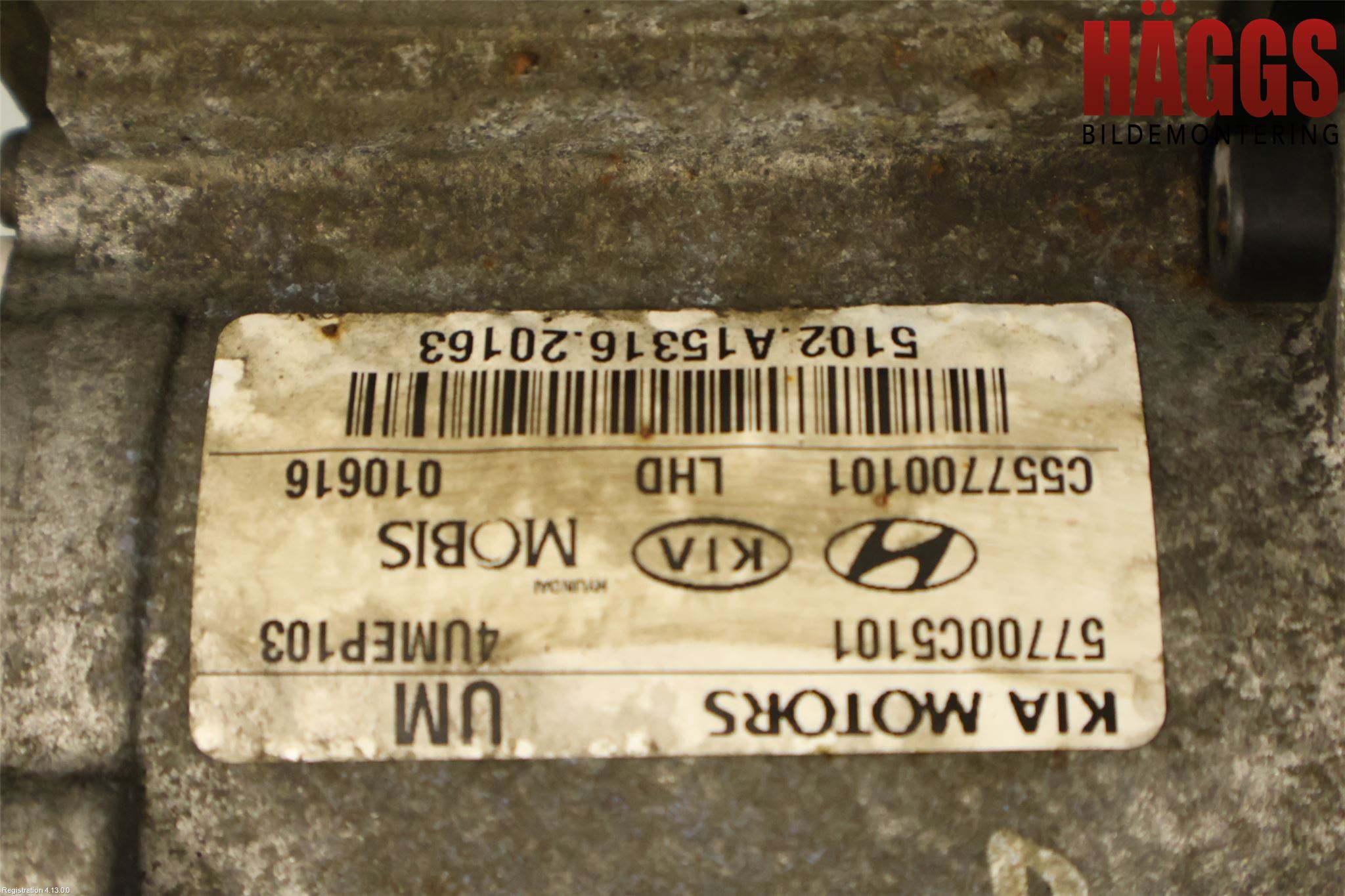 Kia SORENTO 15-20 Styrväxel-Snäcka Elektrisk