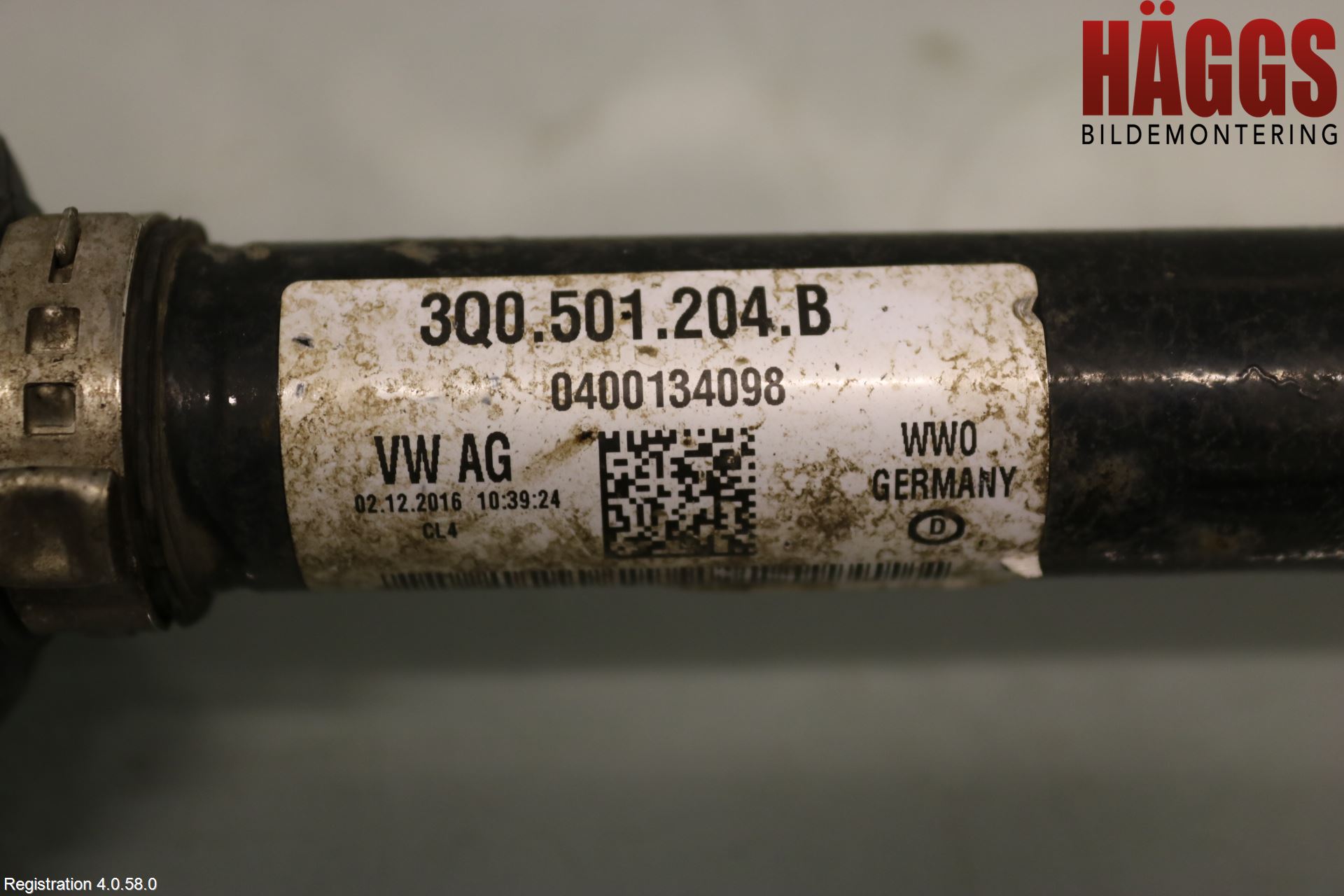 Skoda SUPERB 16-24 Drivaxel Bak Höger