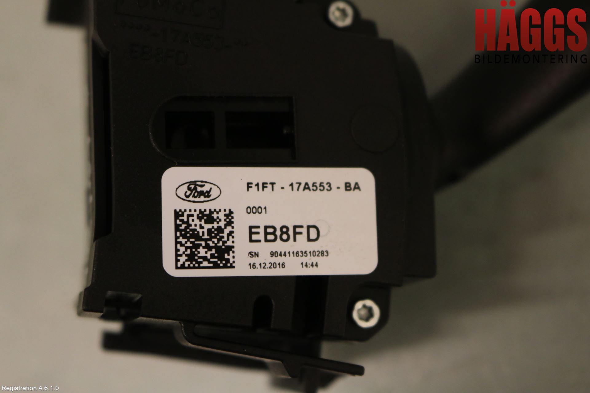Ford KUGA 17-19 Spak Torkar-Spolomk