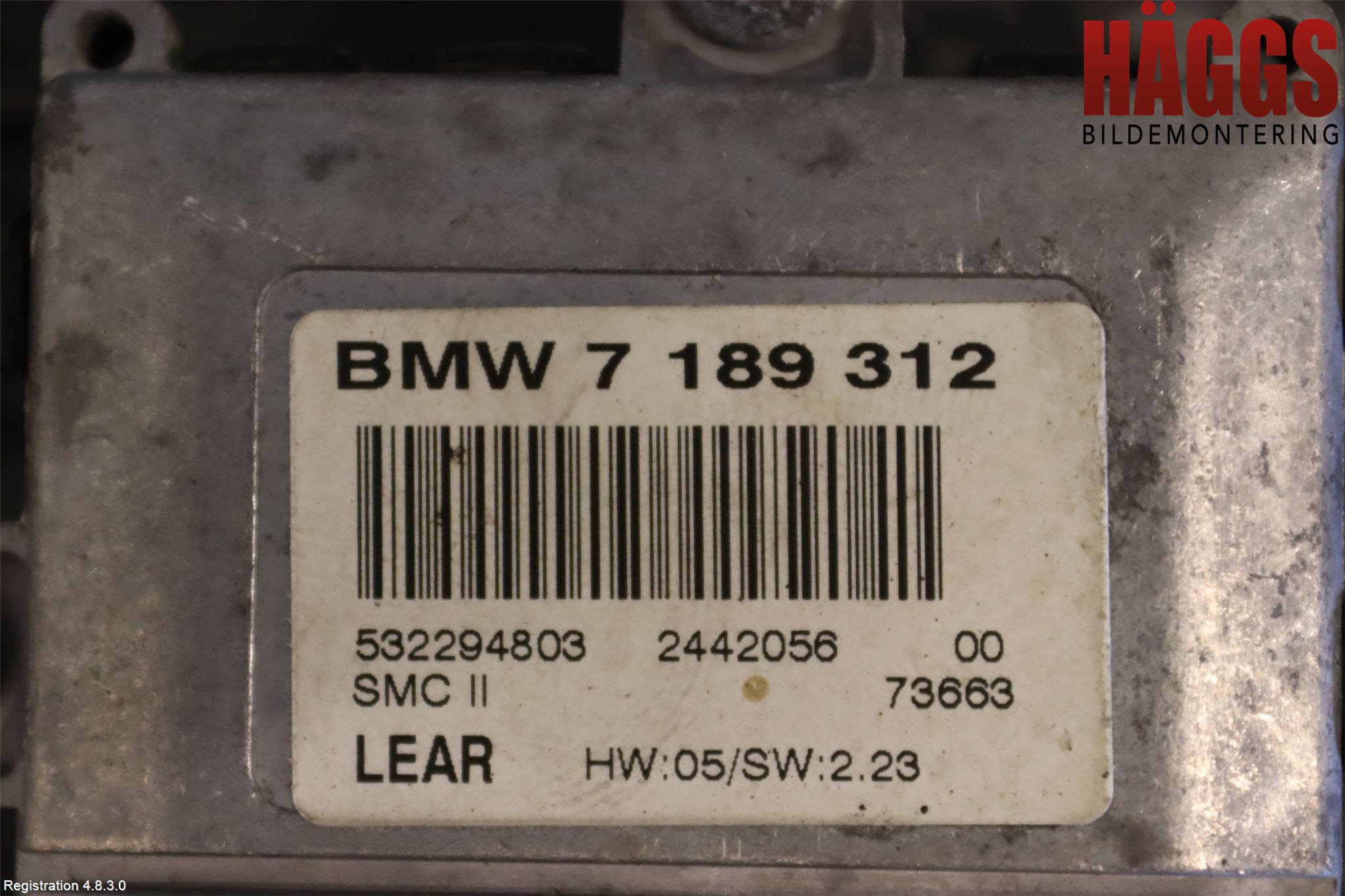 BMW 5 E60/61 Sed/Tou 02-10 Strålkastare Vänster