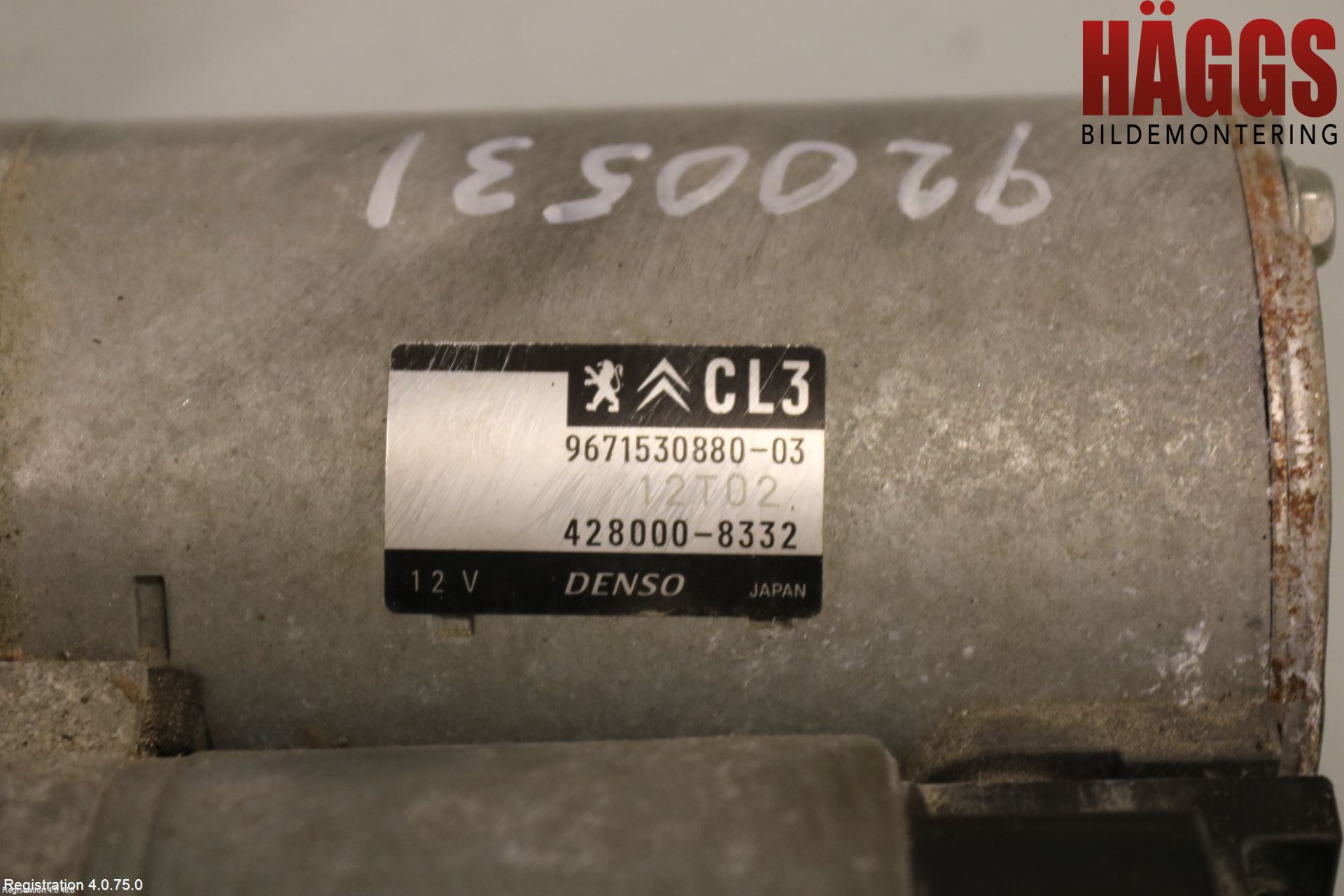 Citroen C3 AIRCROSS 18-23 Startmotor