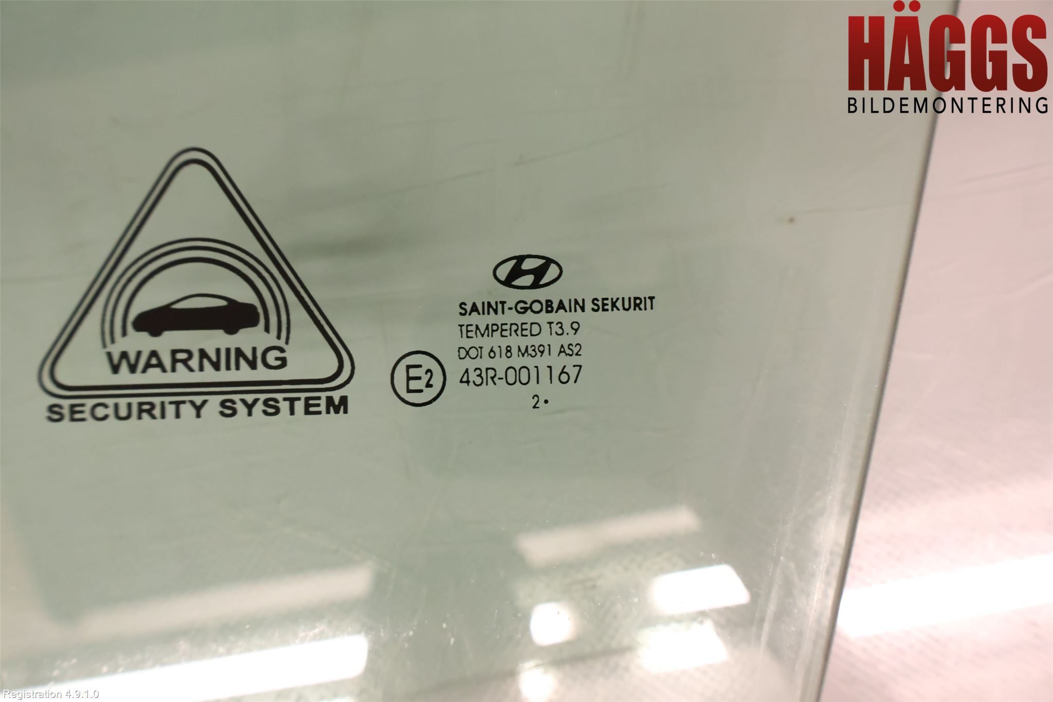 Hyundai i30 GD 13-17 Dörruta Fram Vänster