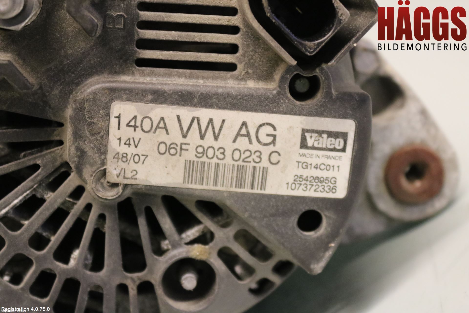 Audi A3/S3 05-13 Generator