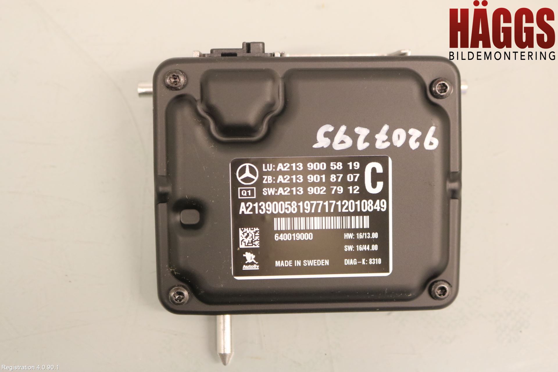 Mercedes-Benz MB E-KLASS (W213) 16-23 Parkeringshjälp Kamera