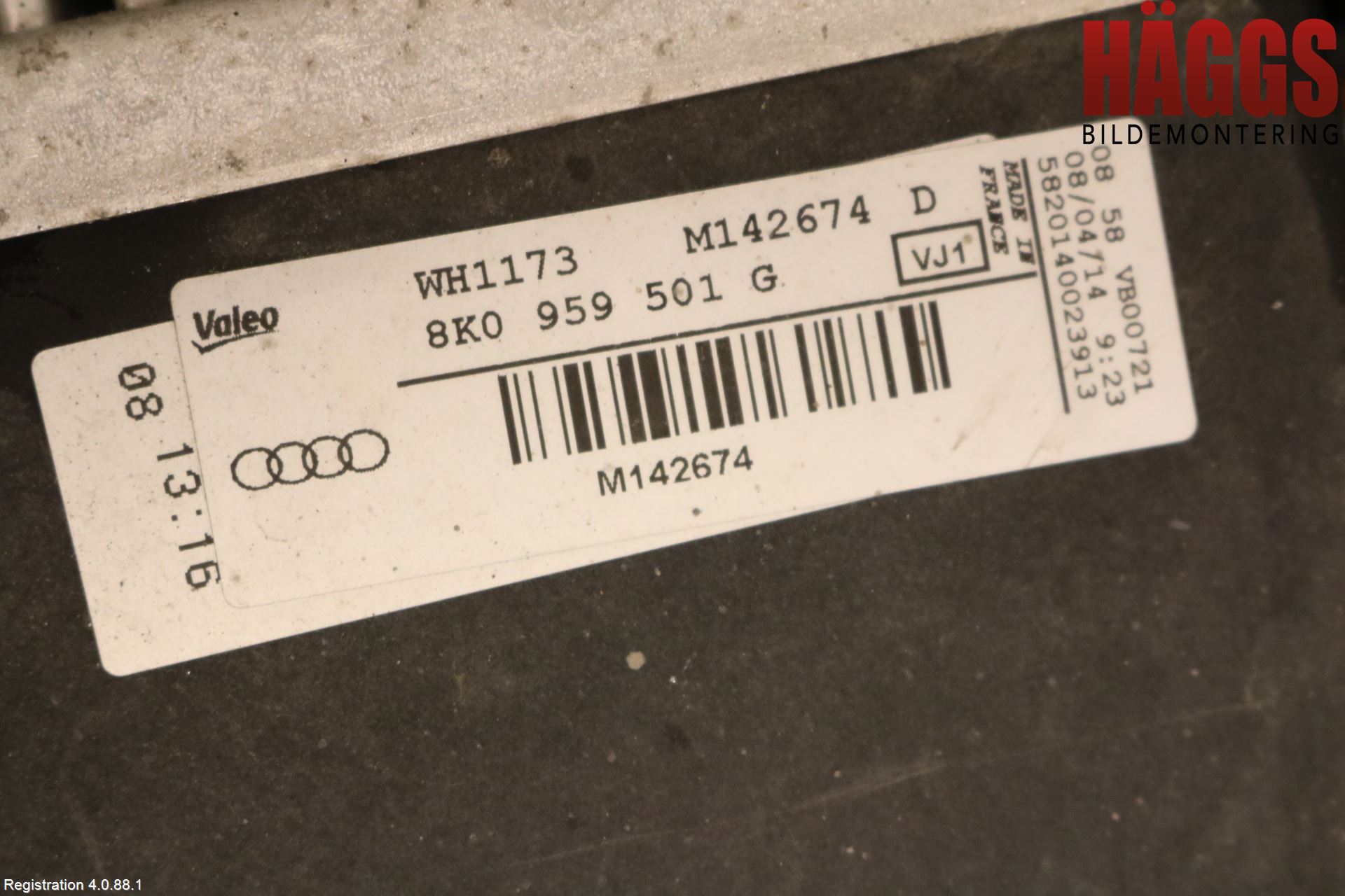 Audi A4 ALLROAD 09-16 Kylfläkt El