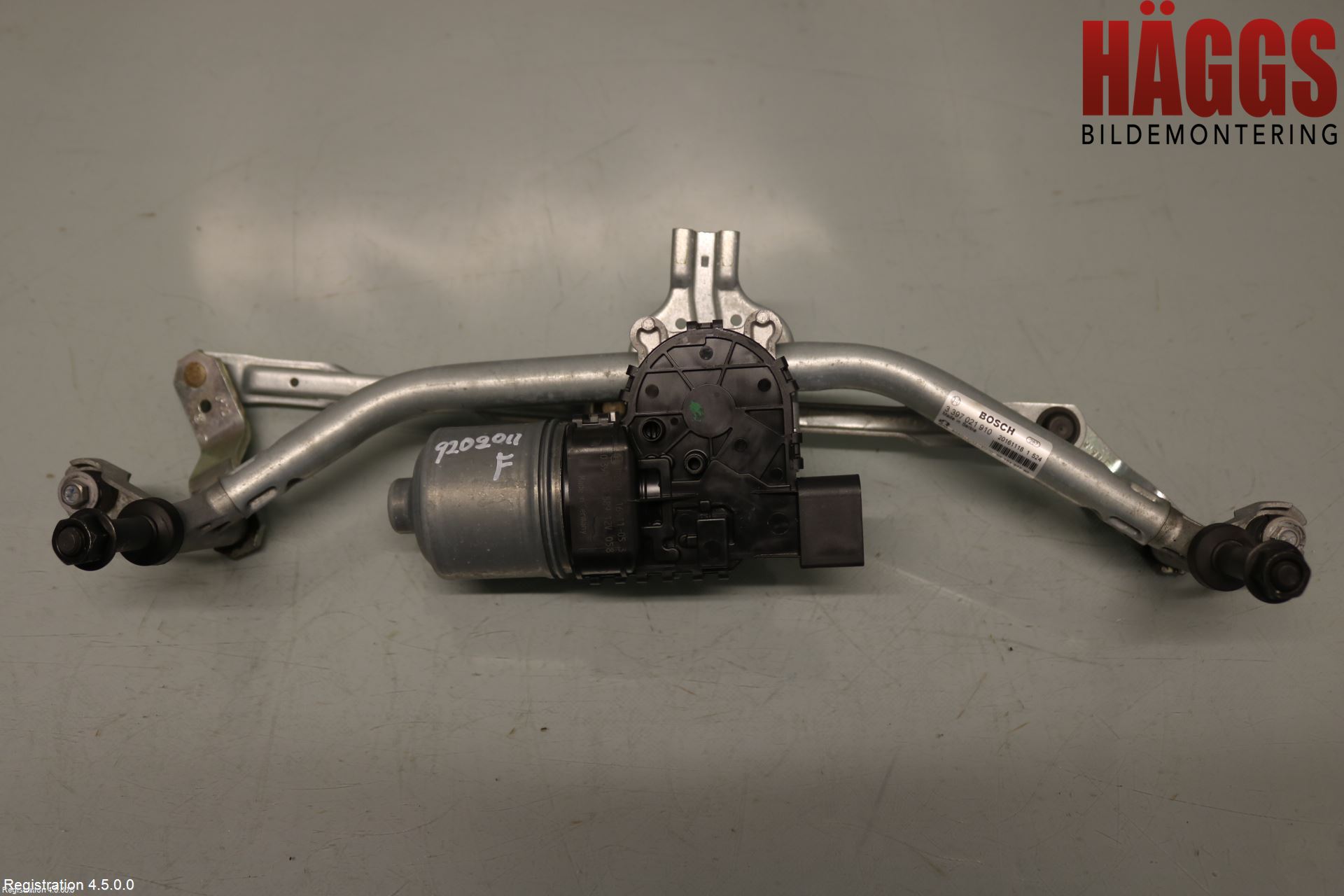 Citroen C3 AIRCROSS 18-23 Torkarmotor Vindruta