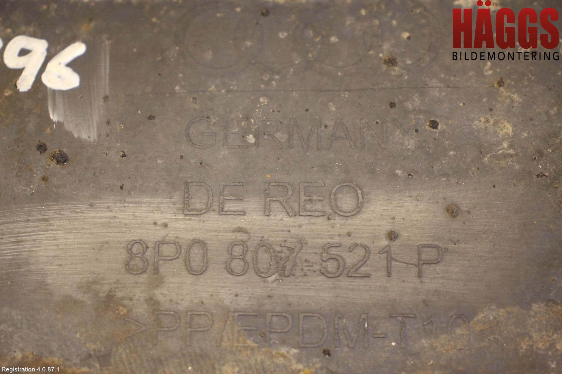 Audi A3/S3 05-13 Spoiler Bak