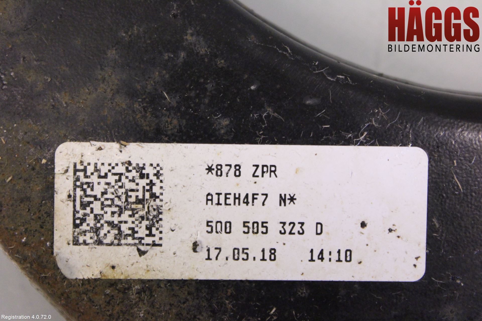 Volkswagen VW GOLF / E-GOLF VII 13-20 Bärarm Bak Övre Höger