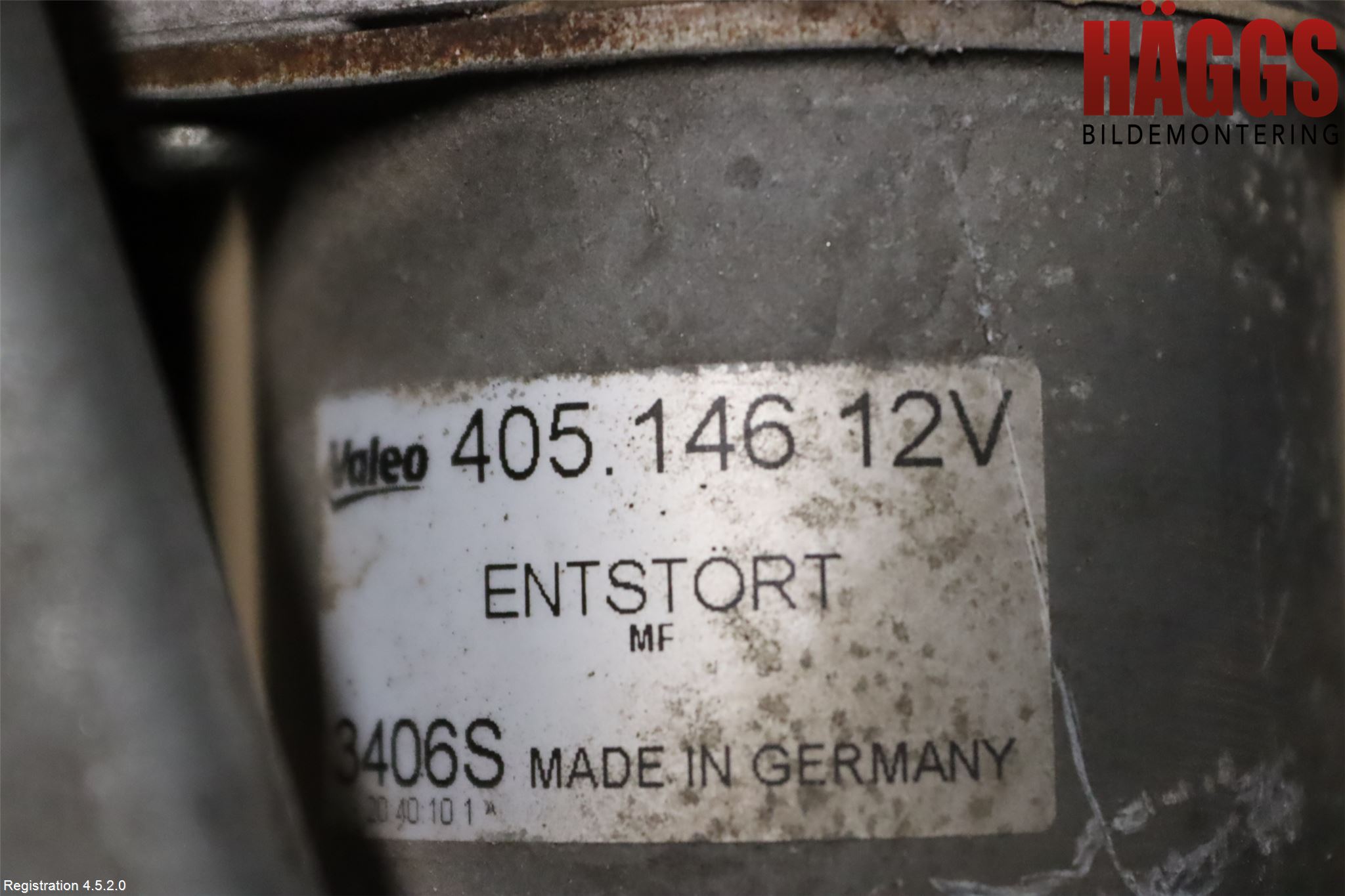Volkswagen VW CRAFTER 06-16 Torkarmotor Vindruta