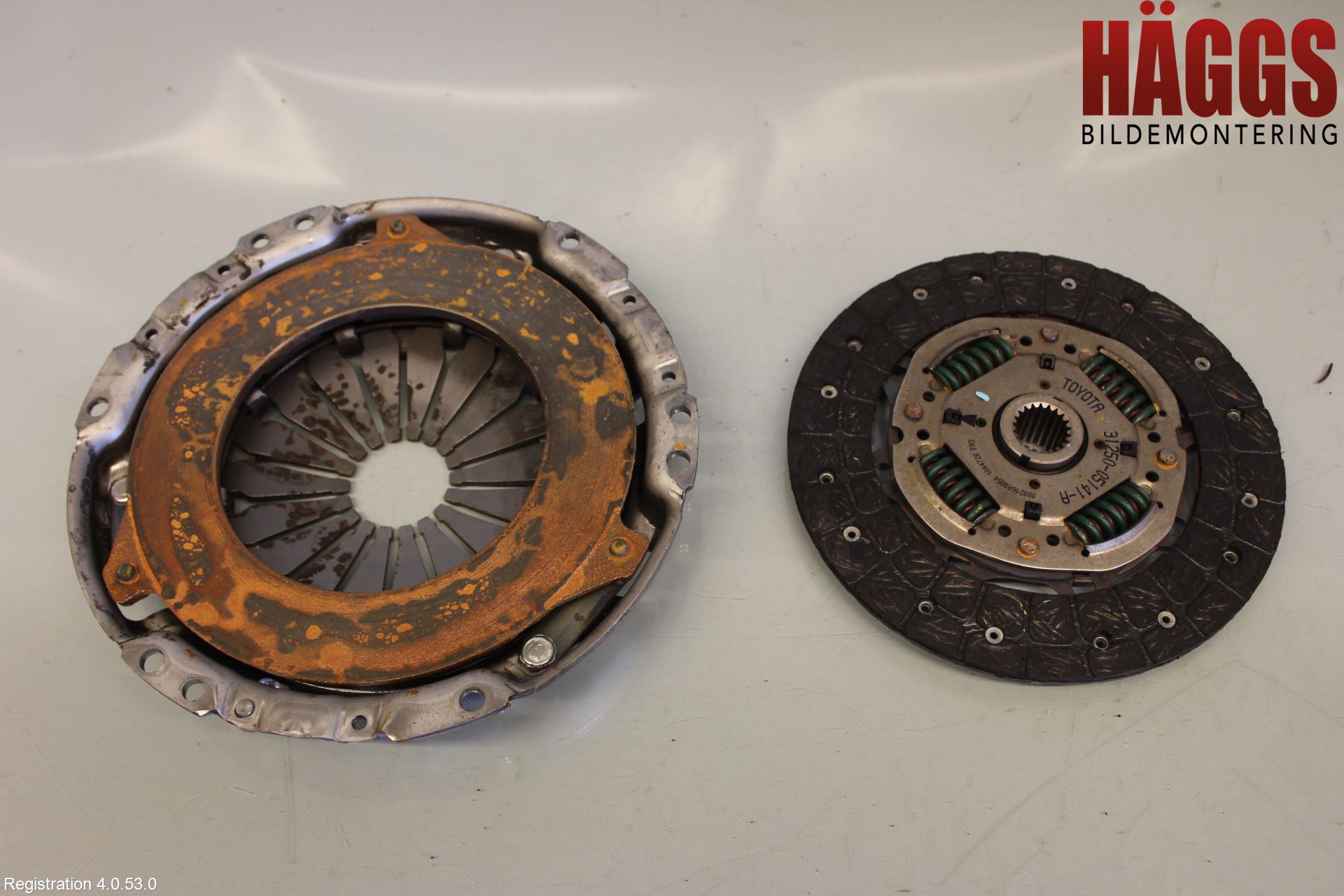 Toyota VERSO 09-18 Koppling-Lamell