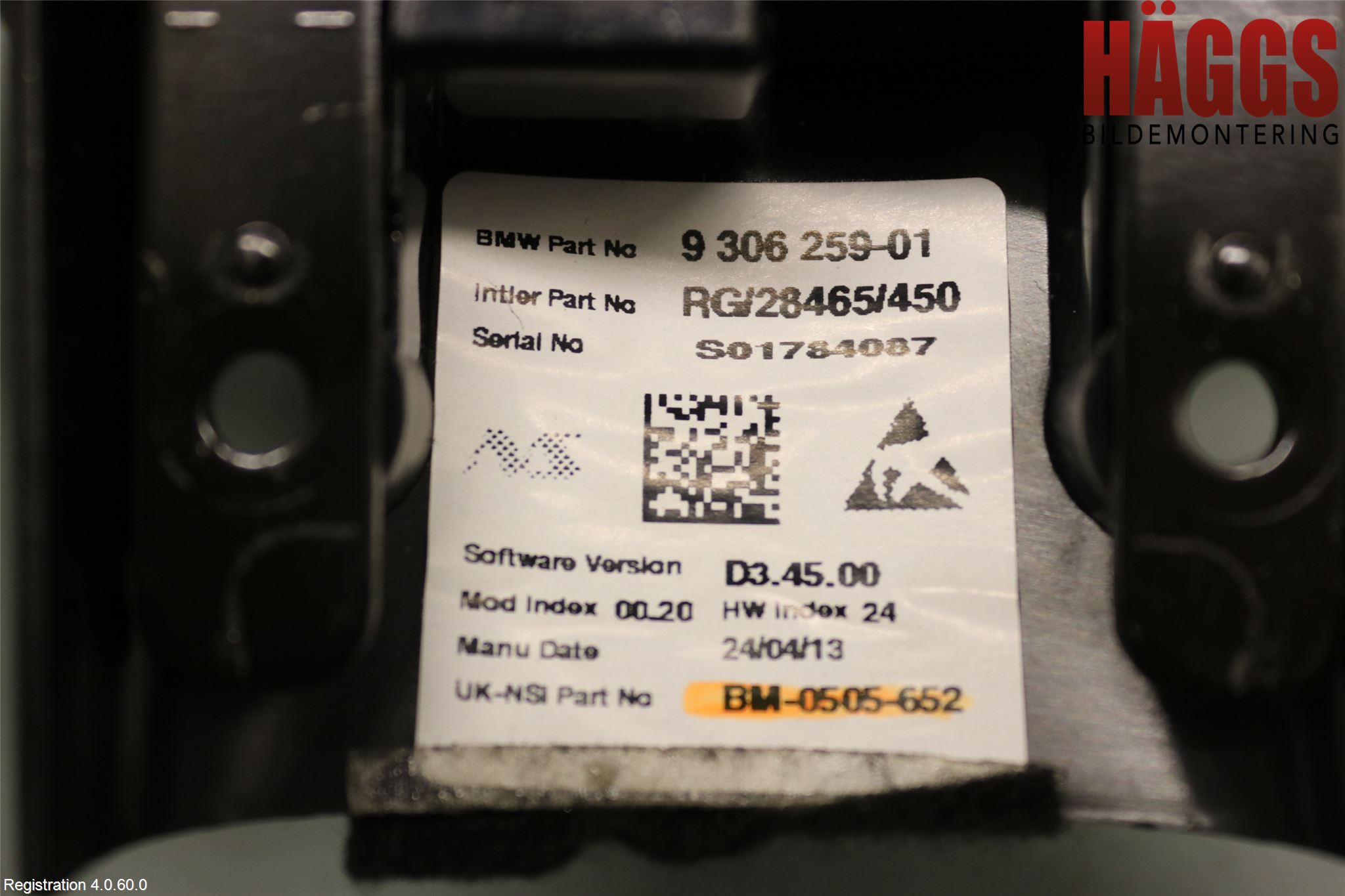 Mini COUPE R56 05-14 Instrument Varvr