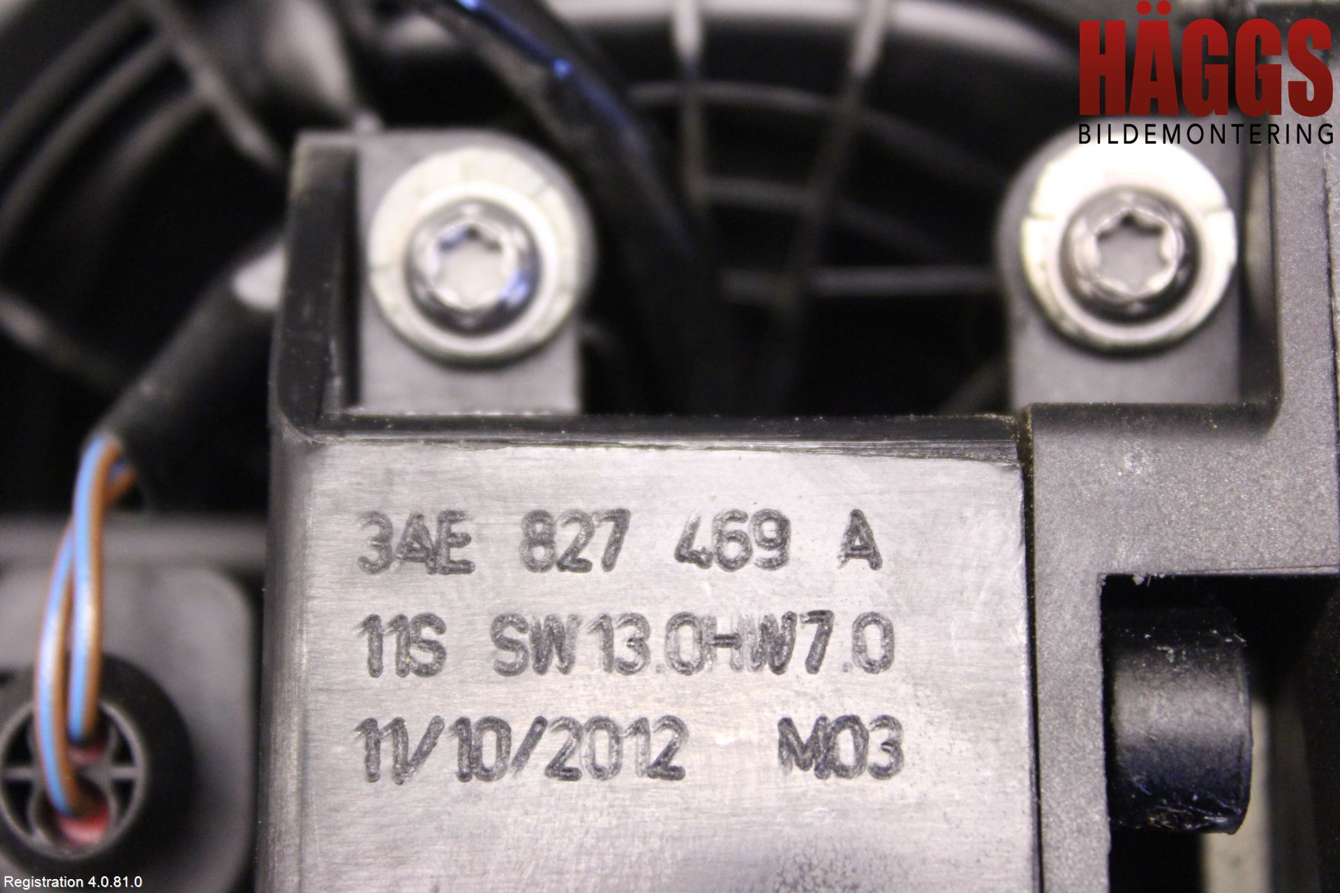 Volkswagen VW PASSAT 11-14 Bakluckehandtag