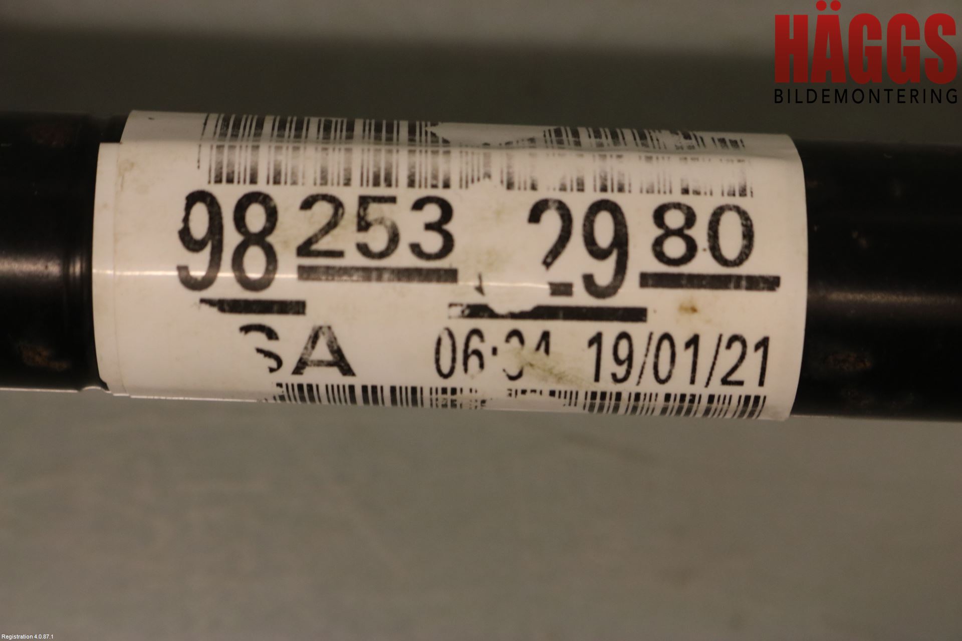 Peugeot 208/E-208 20- Drivaxel Fram Vänster
