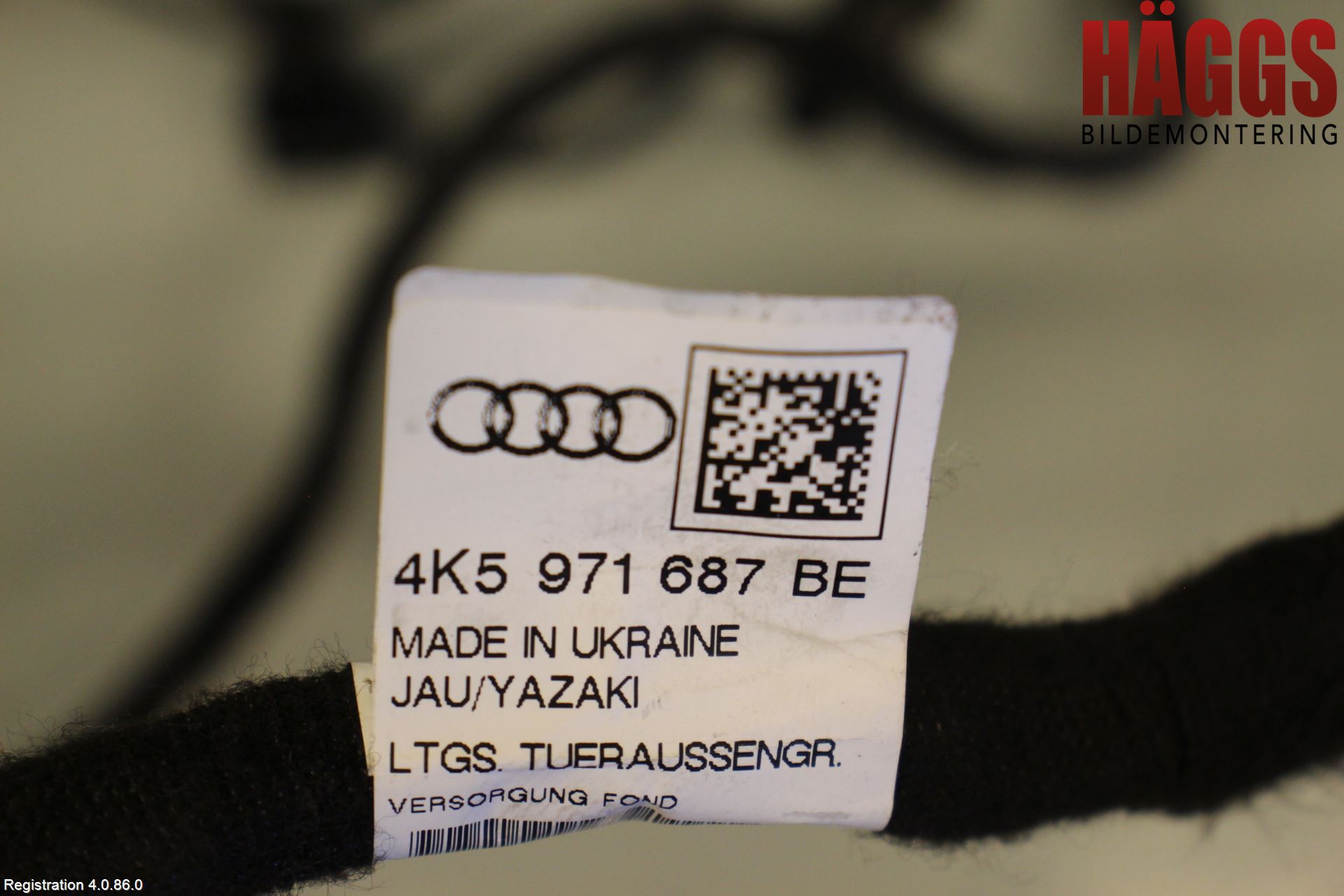 Audi A6 F2/C8 19- Kabelhärva