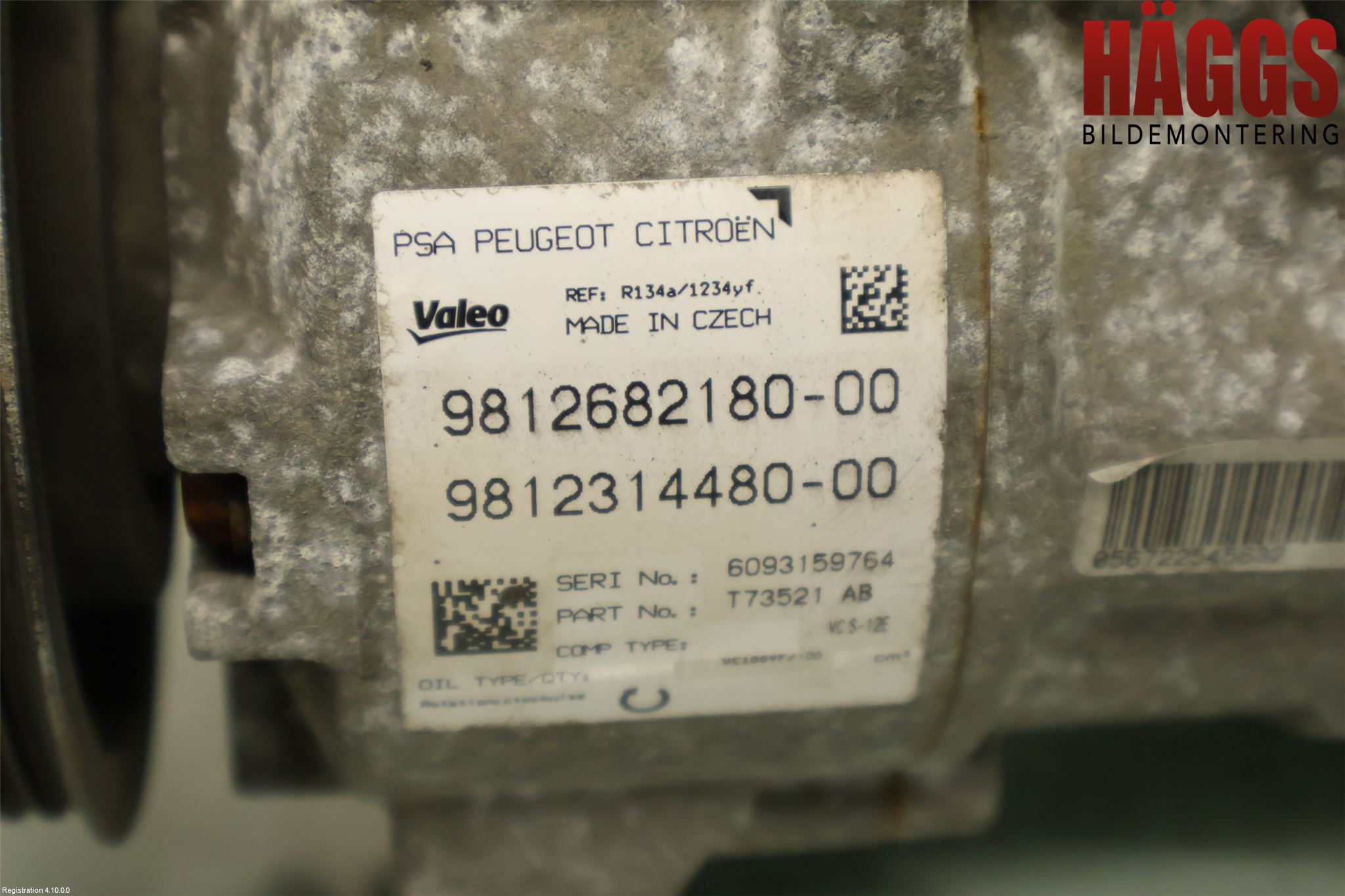 Peugeot 308 14-21 Ac Kompressor