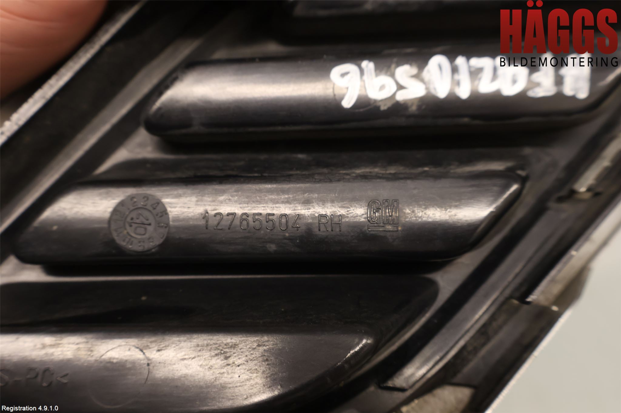 Saab 9-3 VER2/VER3 08-15 Grilldel Höger