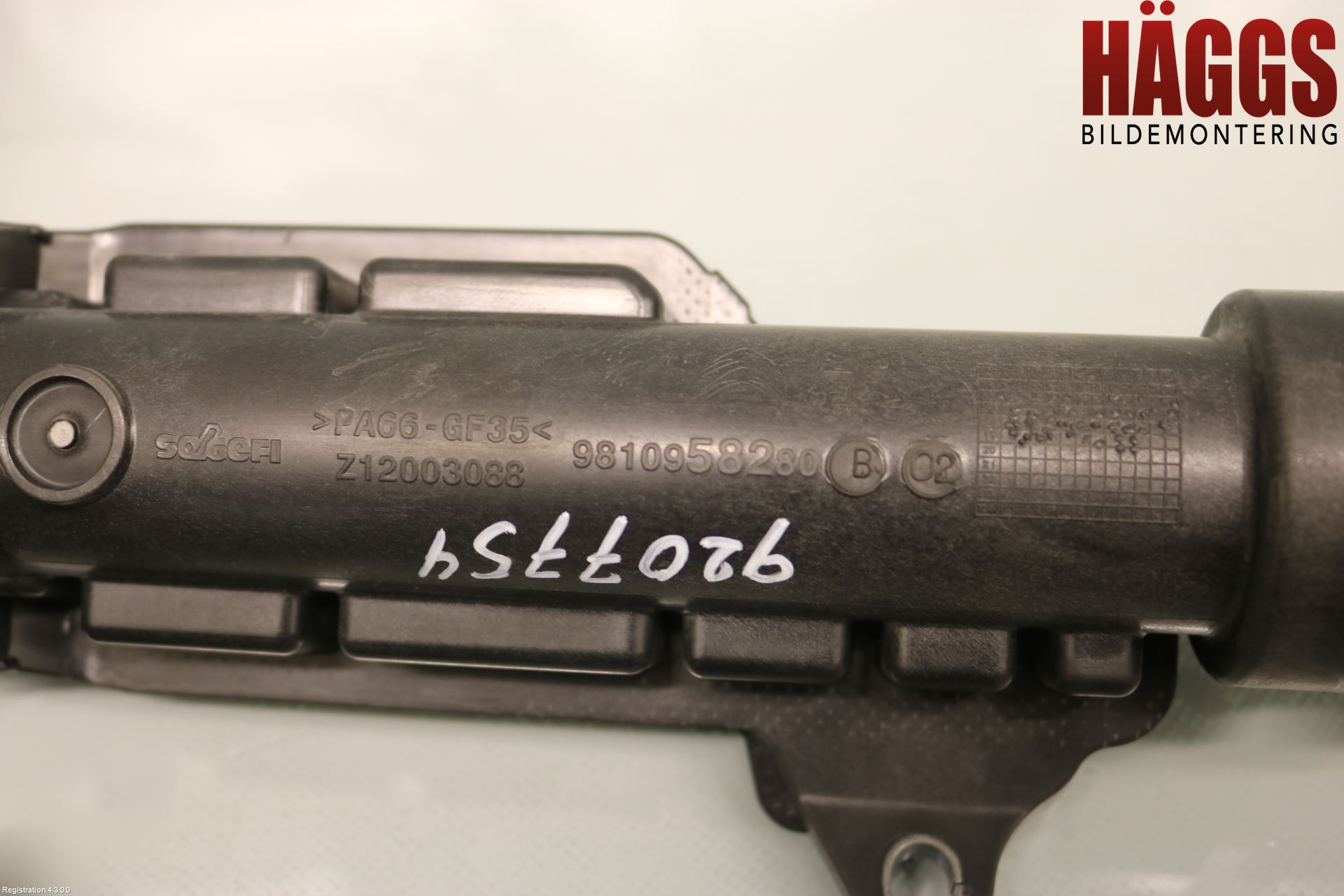 Peugeot 308 14-21 Laddluft-Intercoolerrör